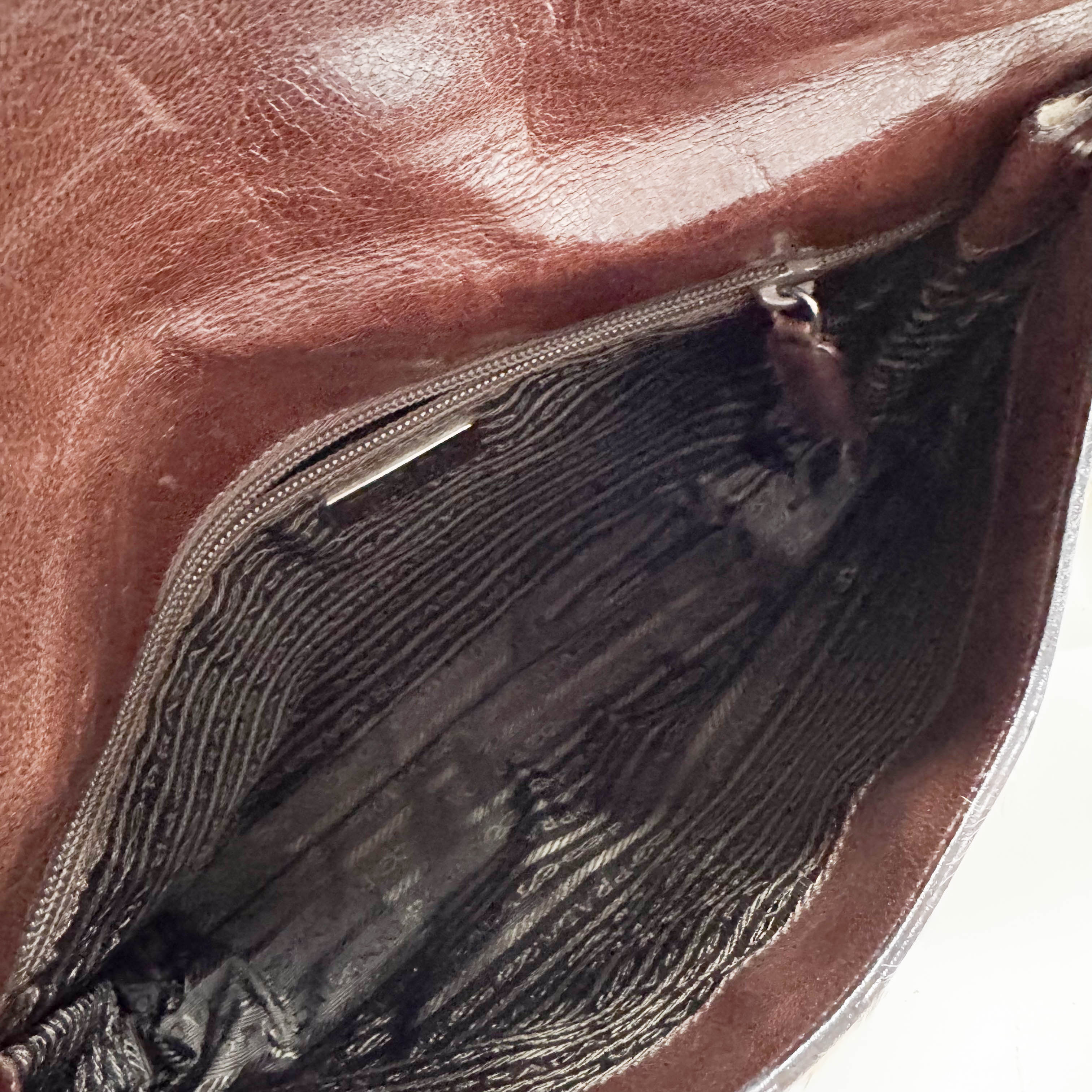 Neutral Leopard Print Pony Hair Chain Bag