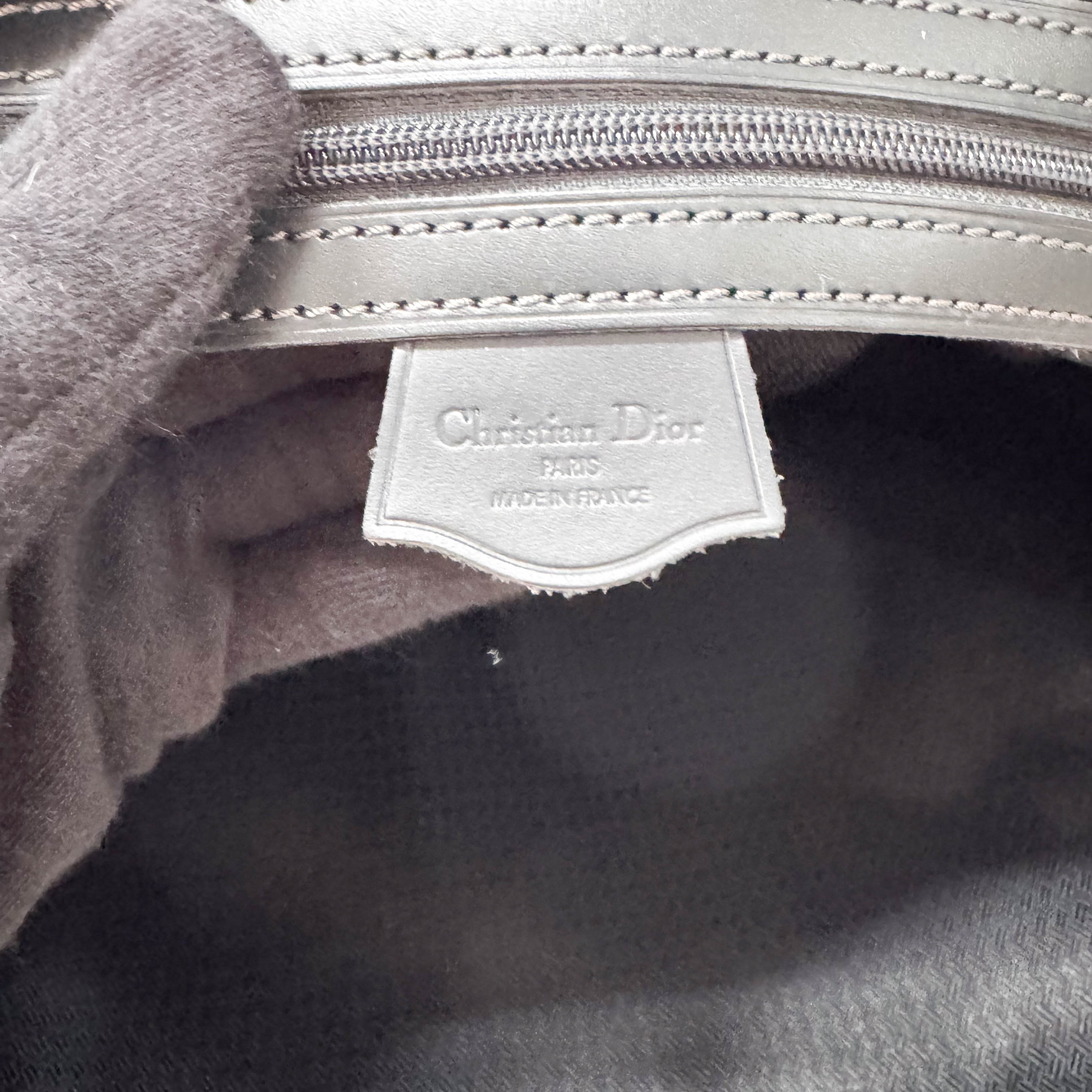 Boston Trotter Black Oblique Canvas Bag