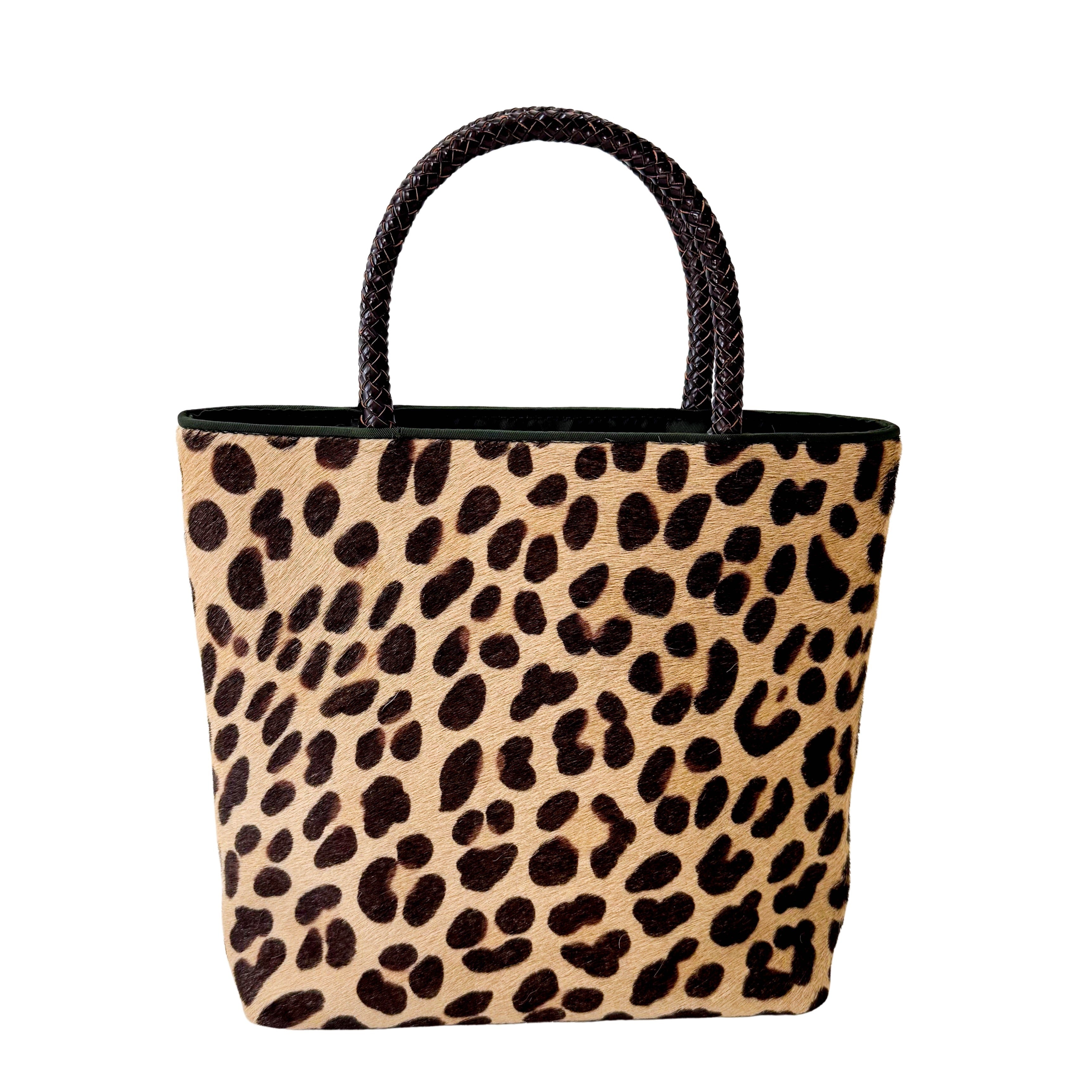 Pony Hair Brown Mini Handbag