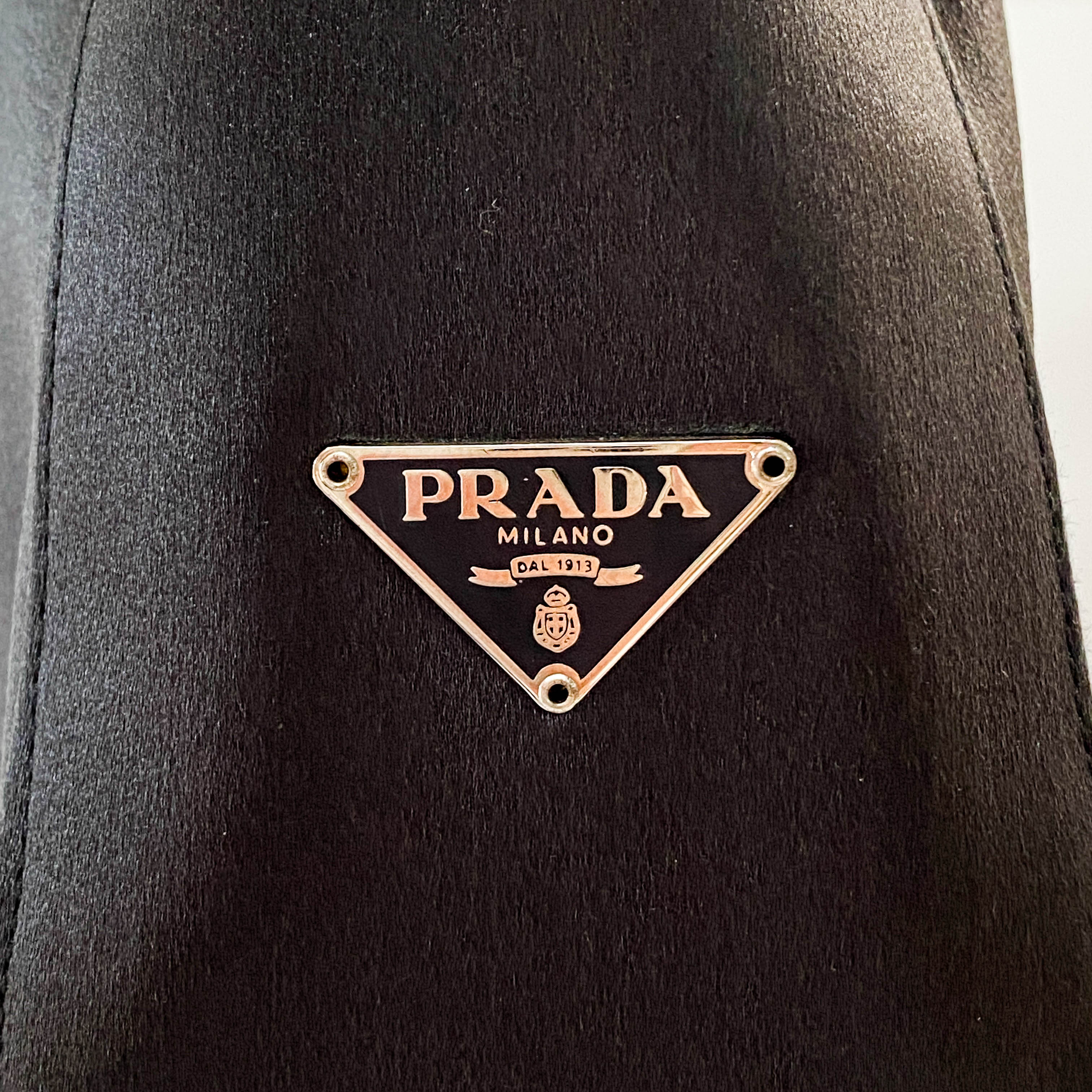 Green Satin Shoulder Bag