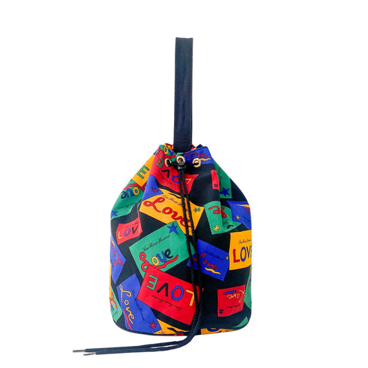 Nylon Multicolor Vintage Shoulder Bag