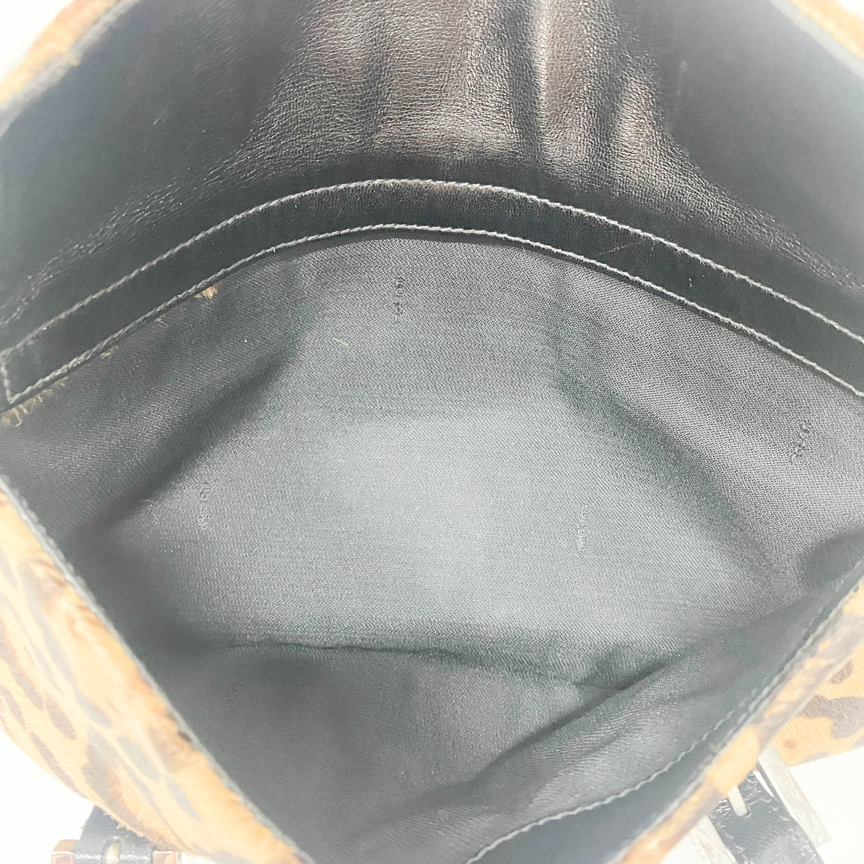 Leopard Print Pony Hair Bag