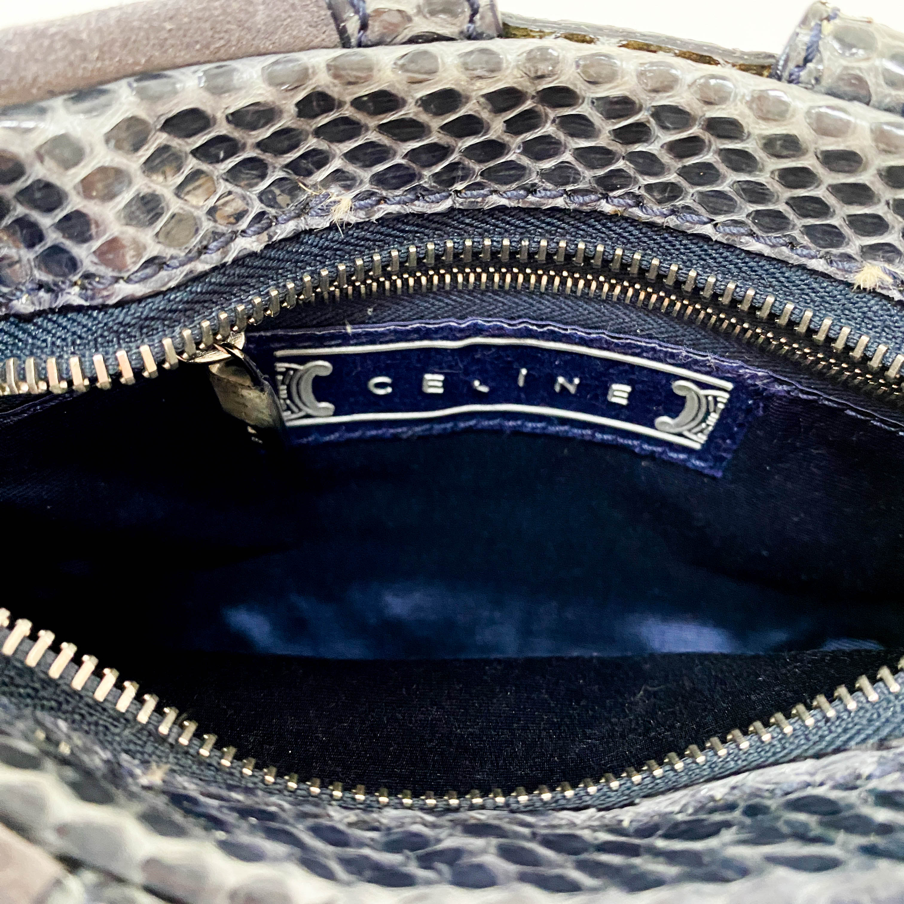 Multi-colour Rabbit Fur Suede & Leather Bag