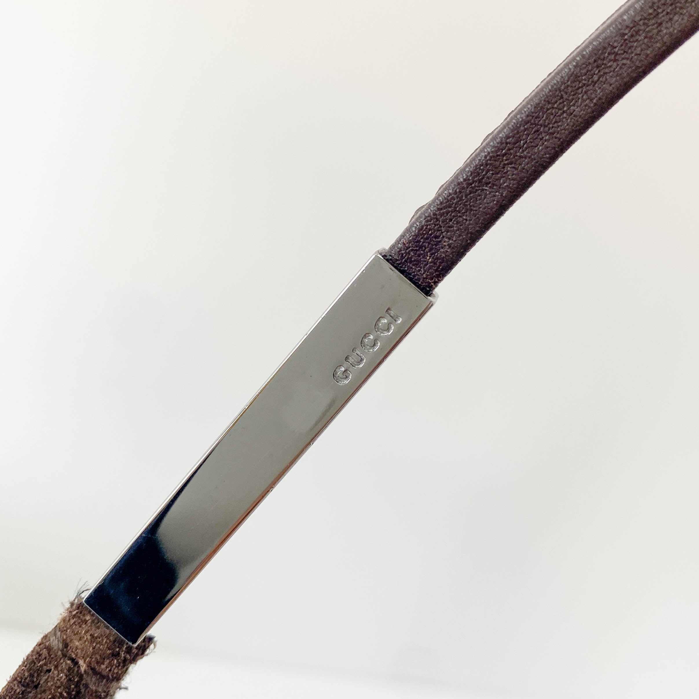 Brown Suede Shoulder Bag