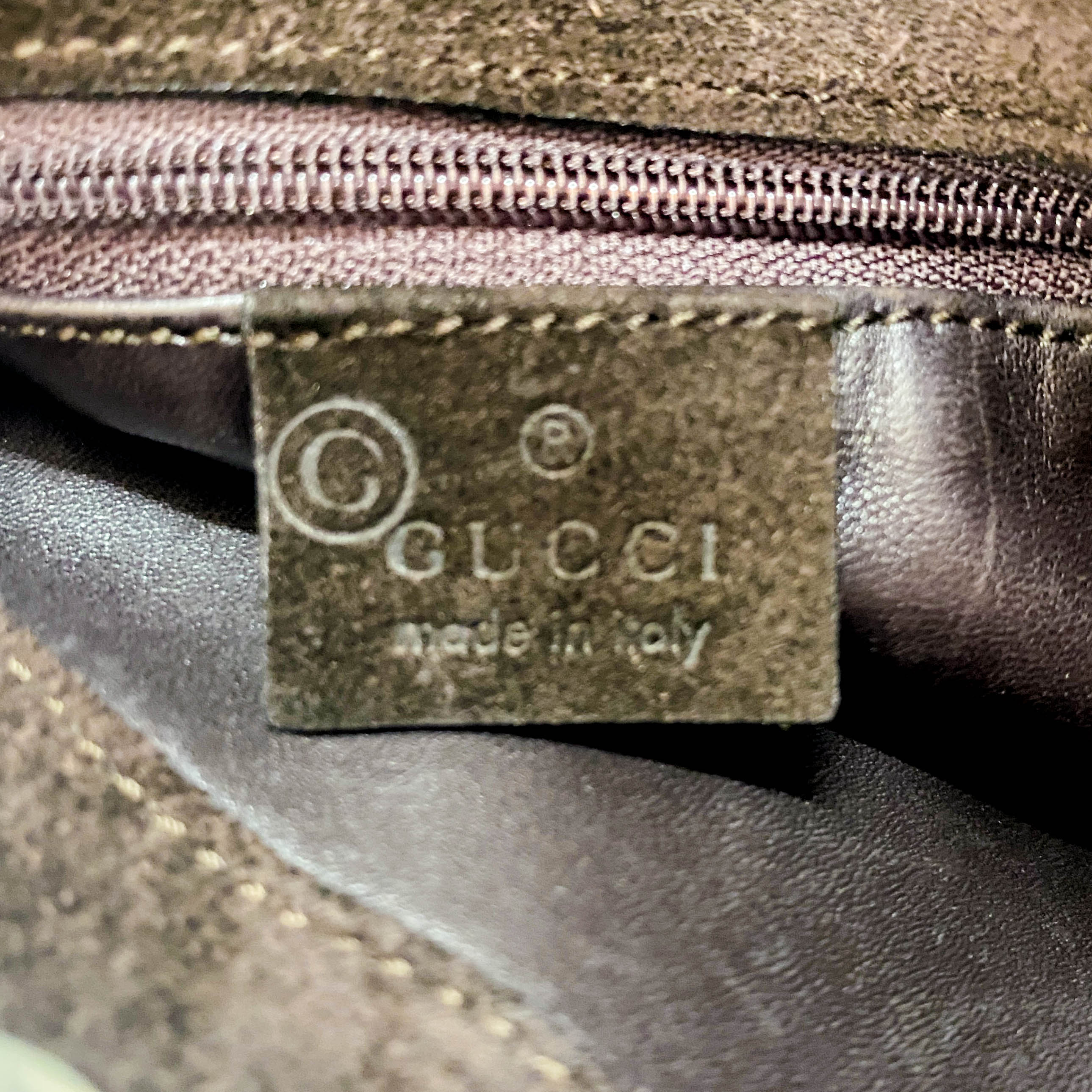 Brown Suede Shoulder Bag