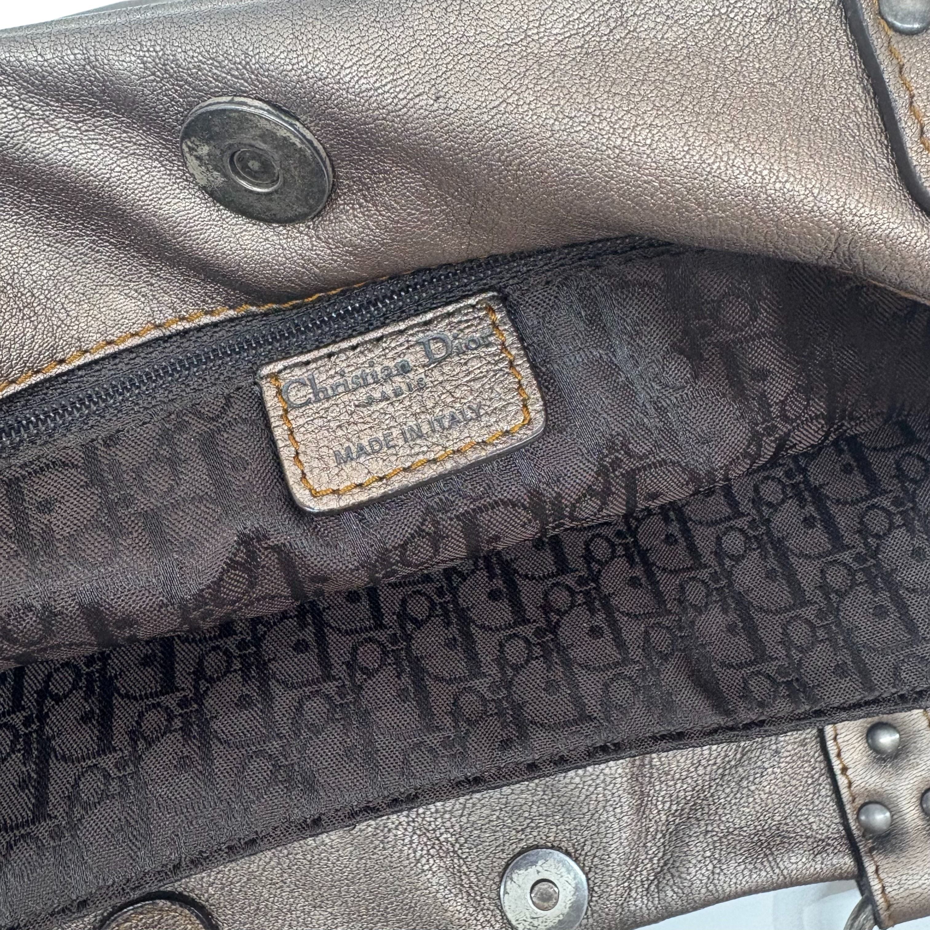 Gaucho Bronze Leather Shoulder Bag