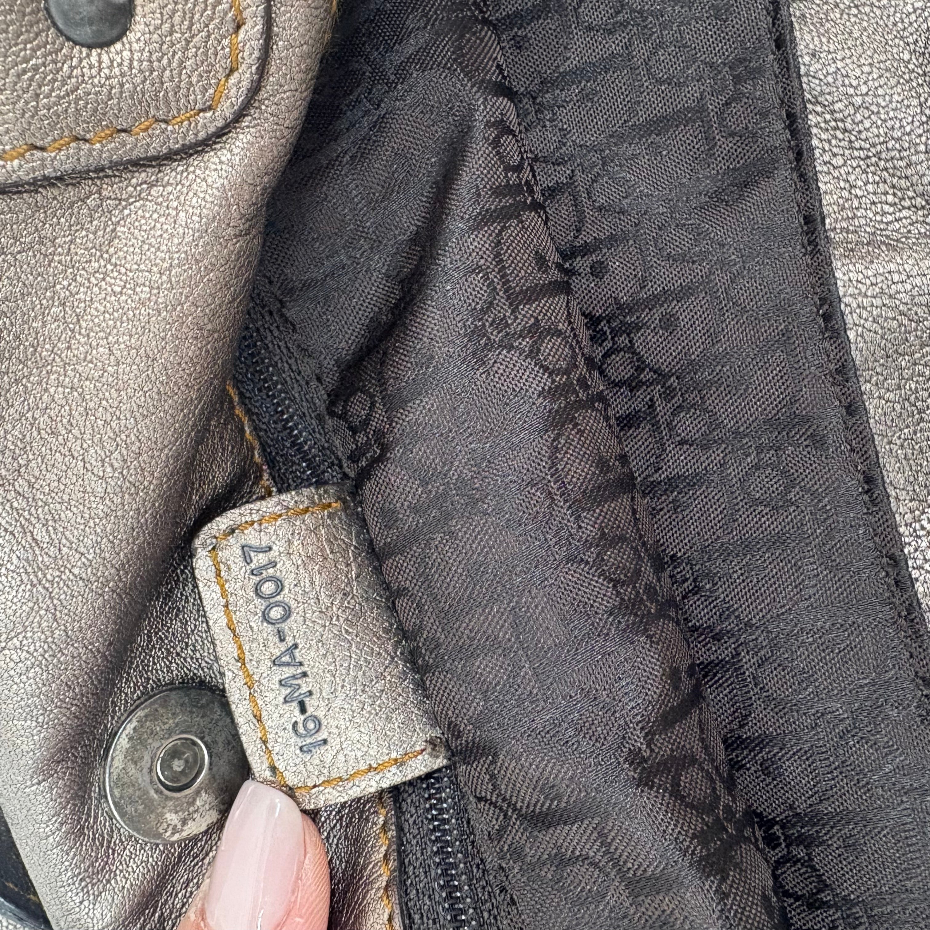 Gaucho Bronze Leather Shoulder Bag