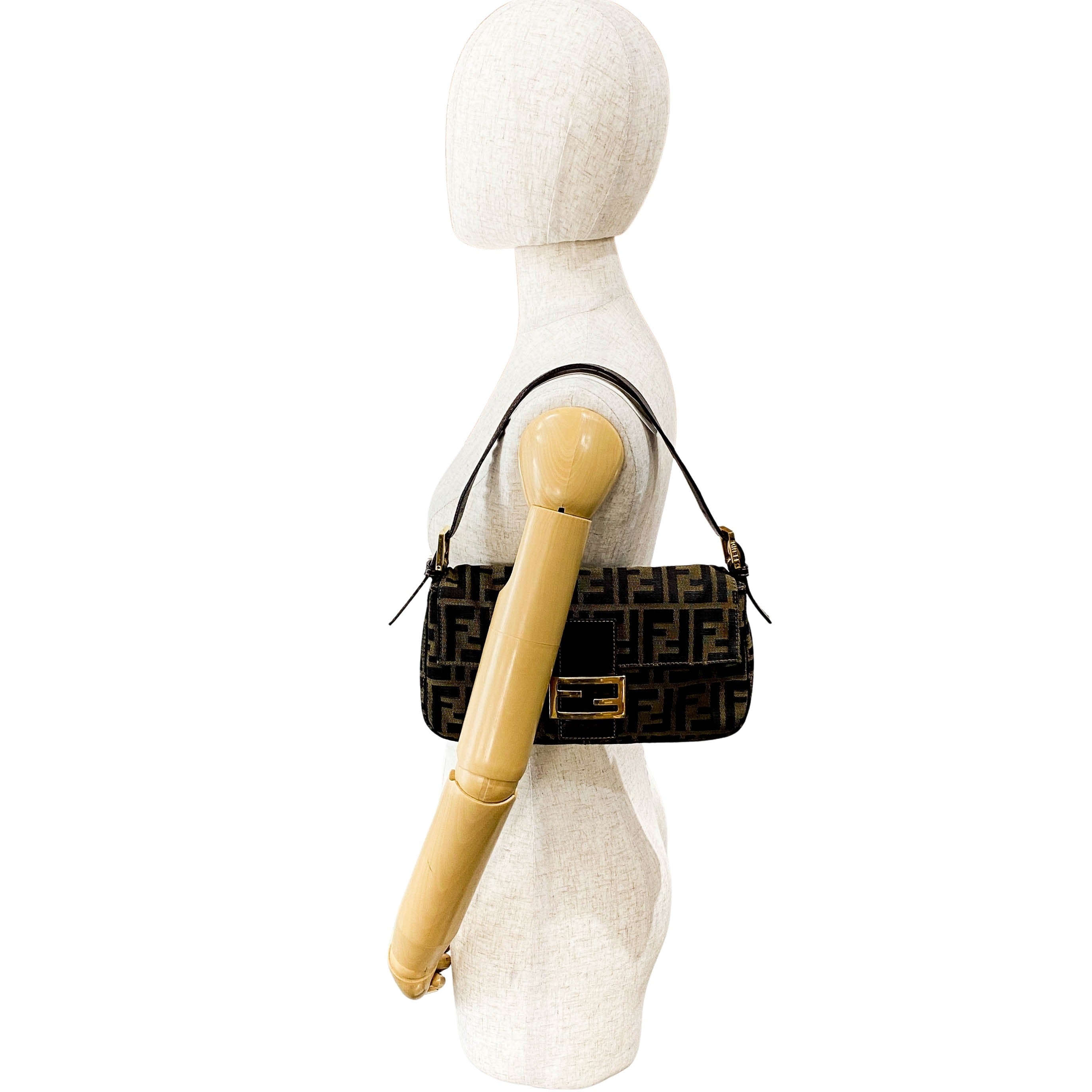 Baguette Zucca Shoulder Bag