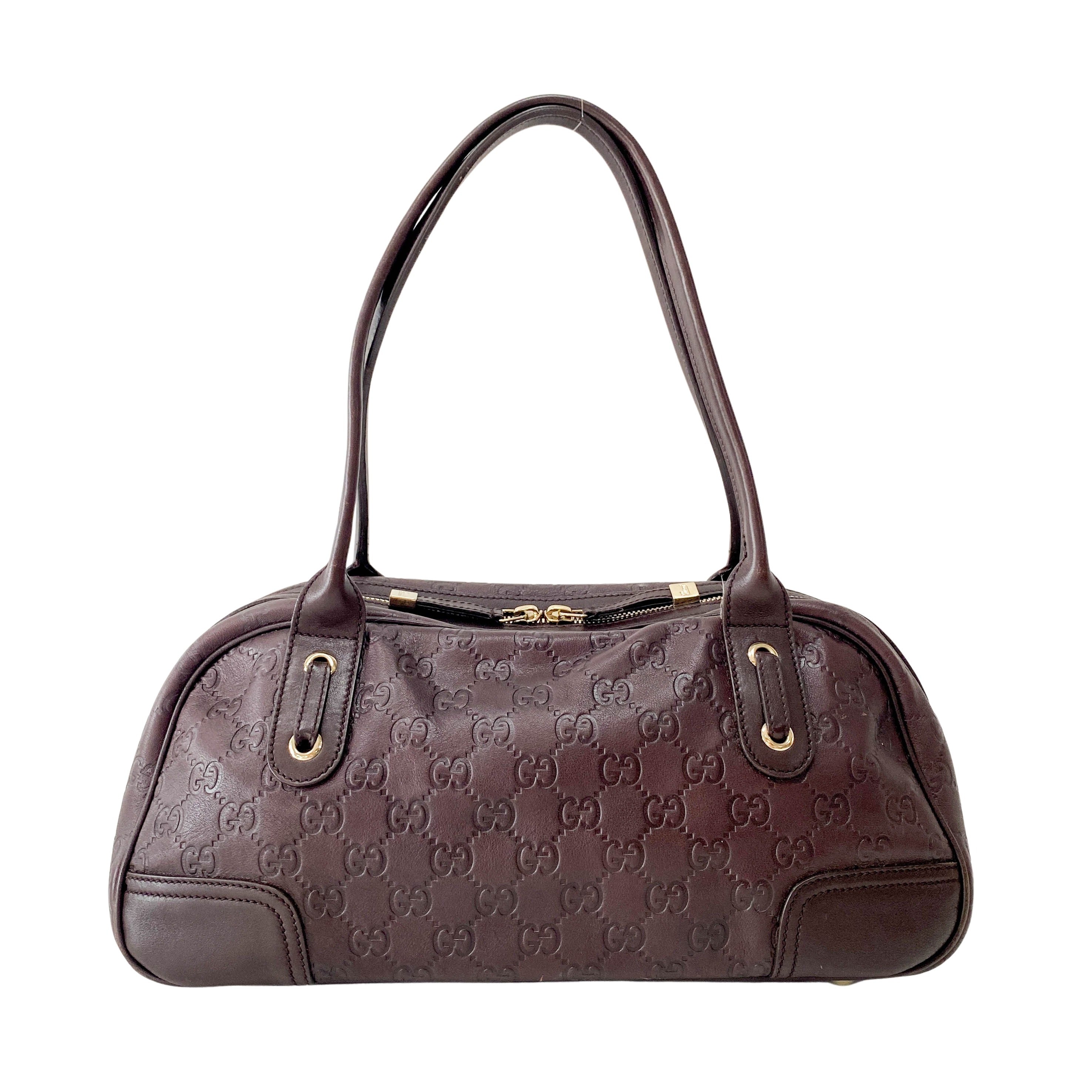 Brown Leather Shoulder Bag