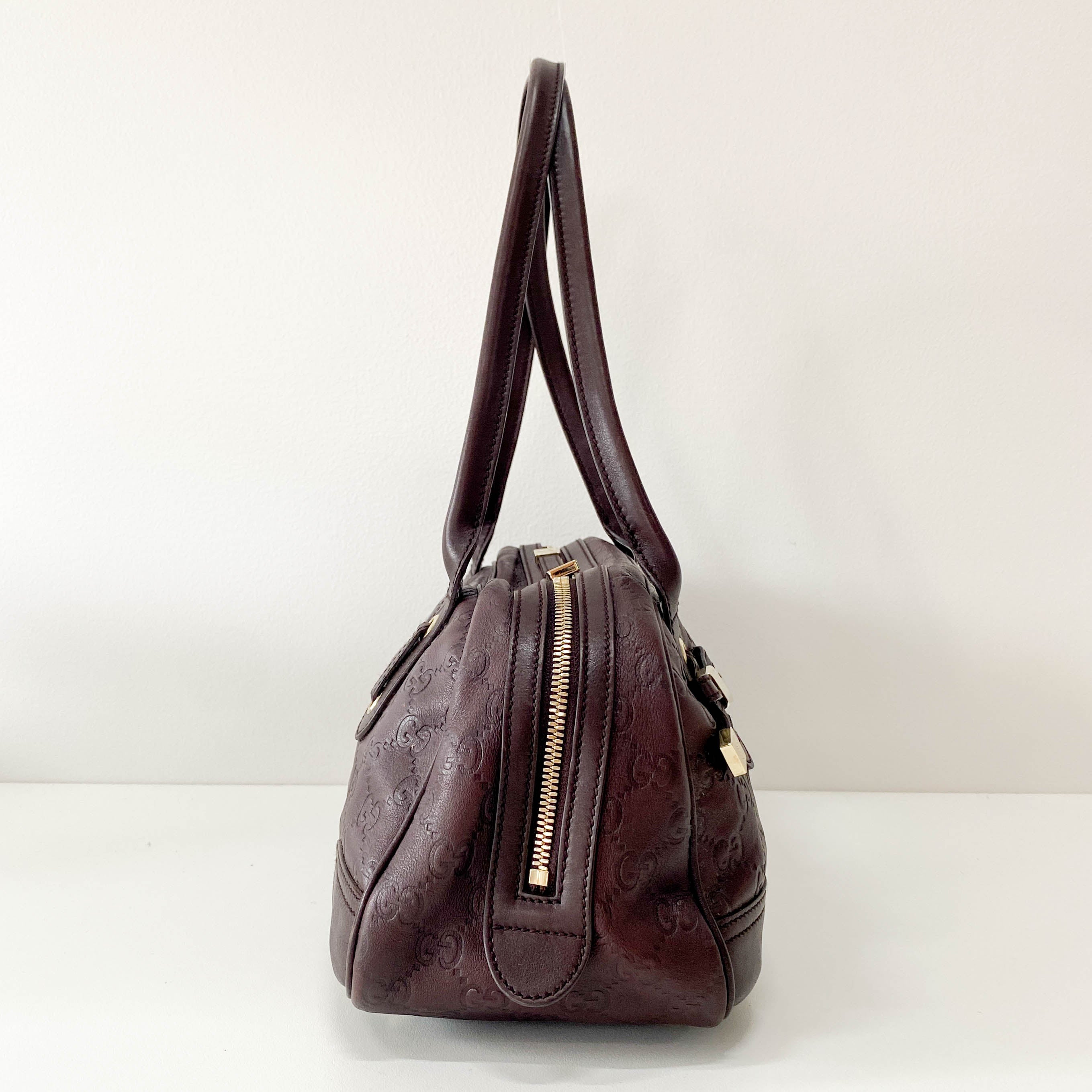 Brown Leather Shoulder Bag