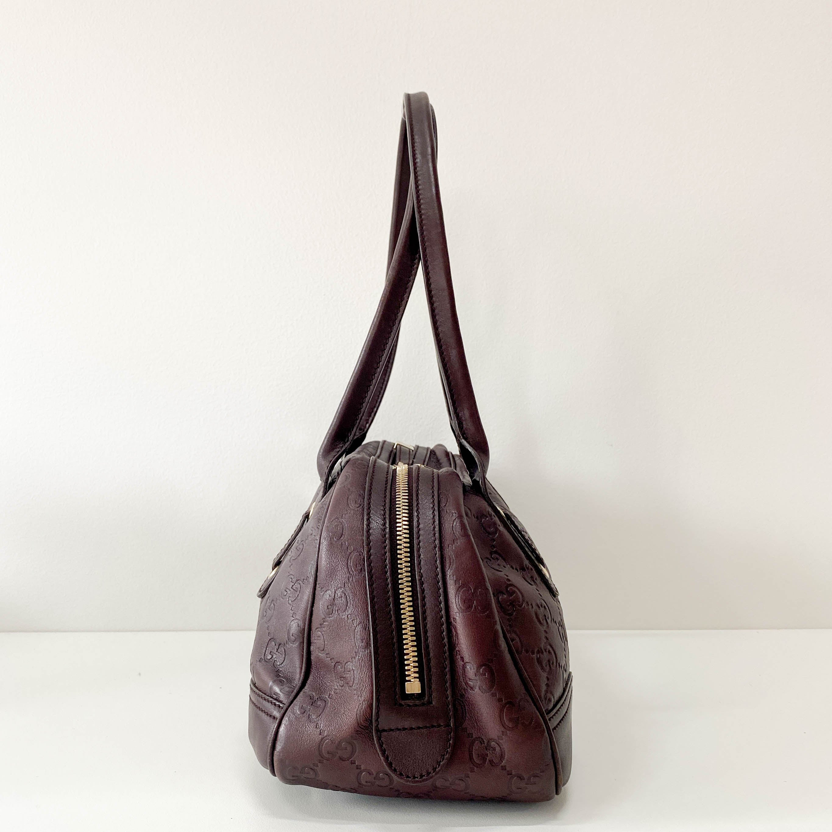 Brown Leather Shoulder Bag
