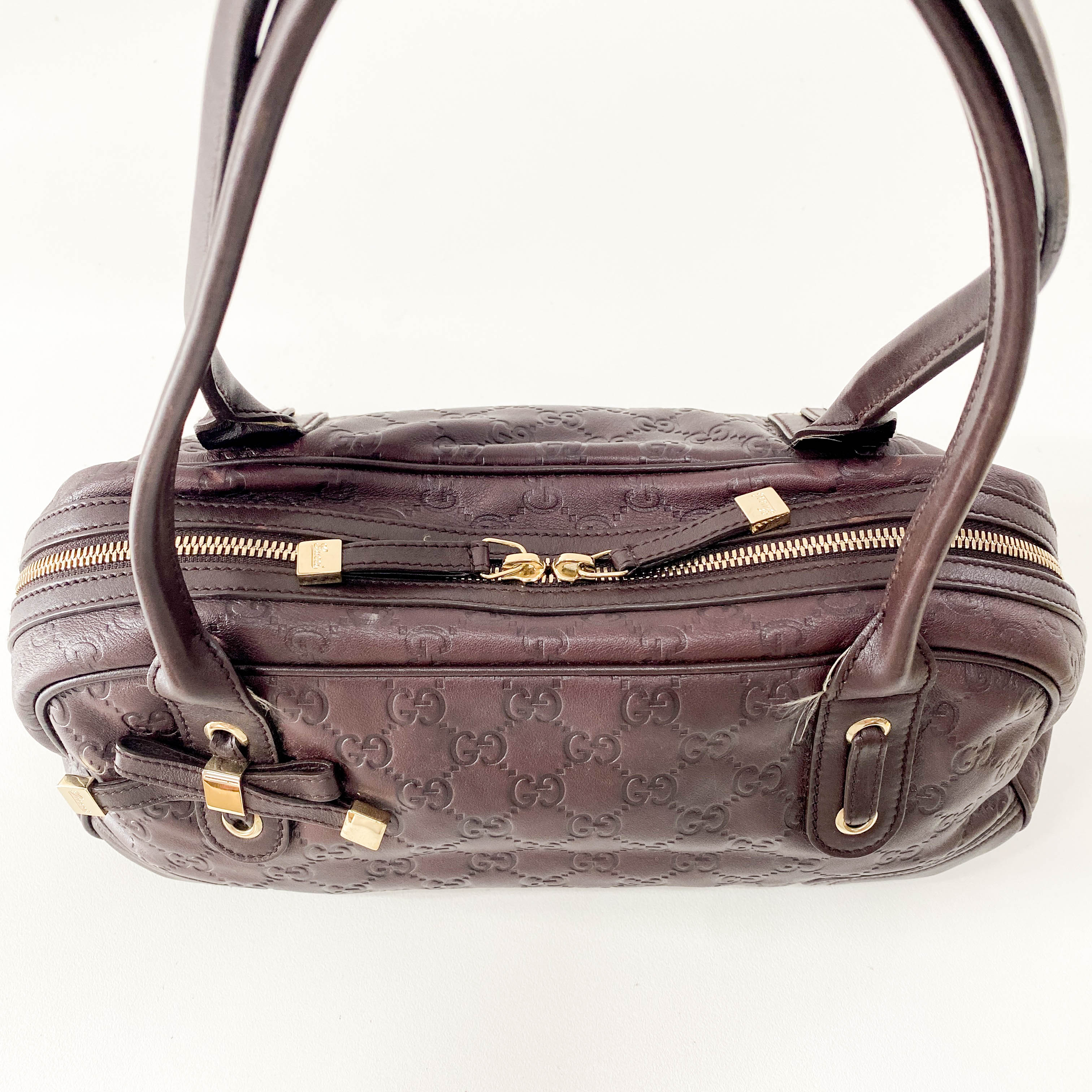 Brown Leather Shoulder Bag