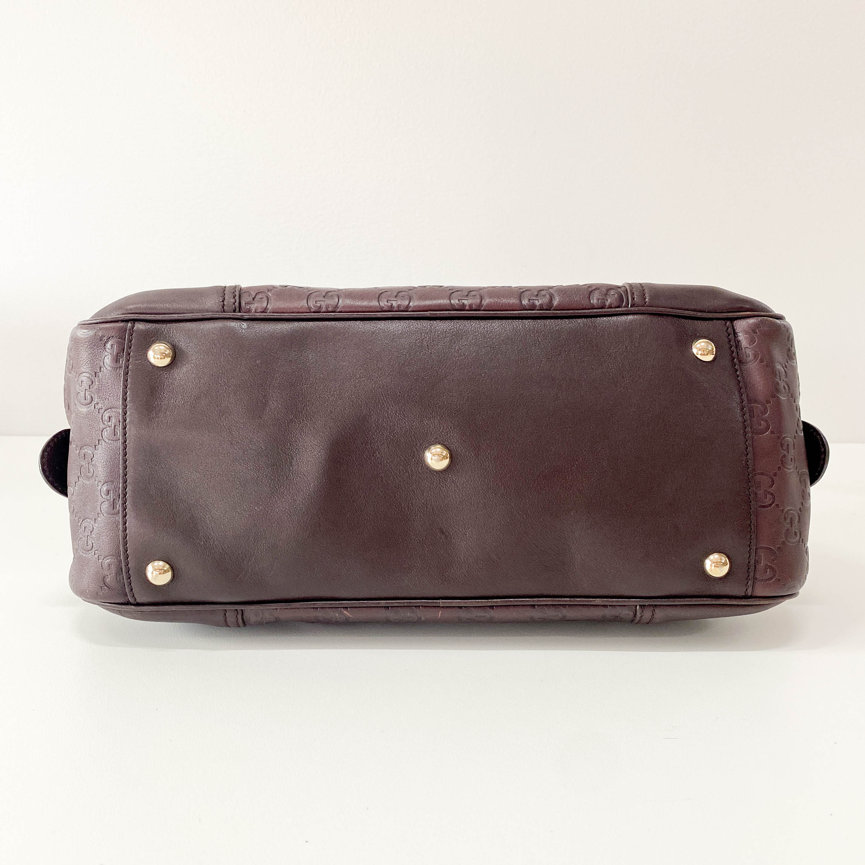 Brown Leather Shoulder Bag
