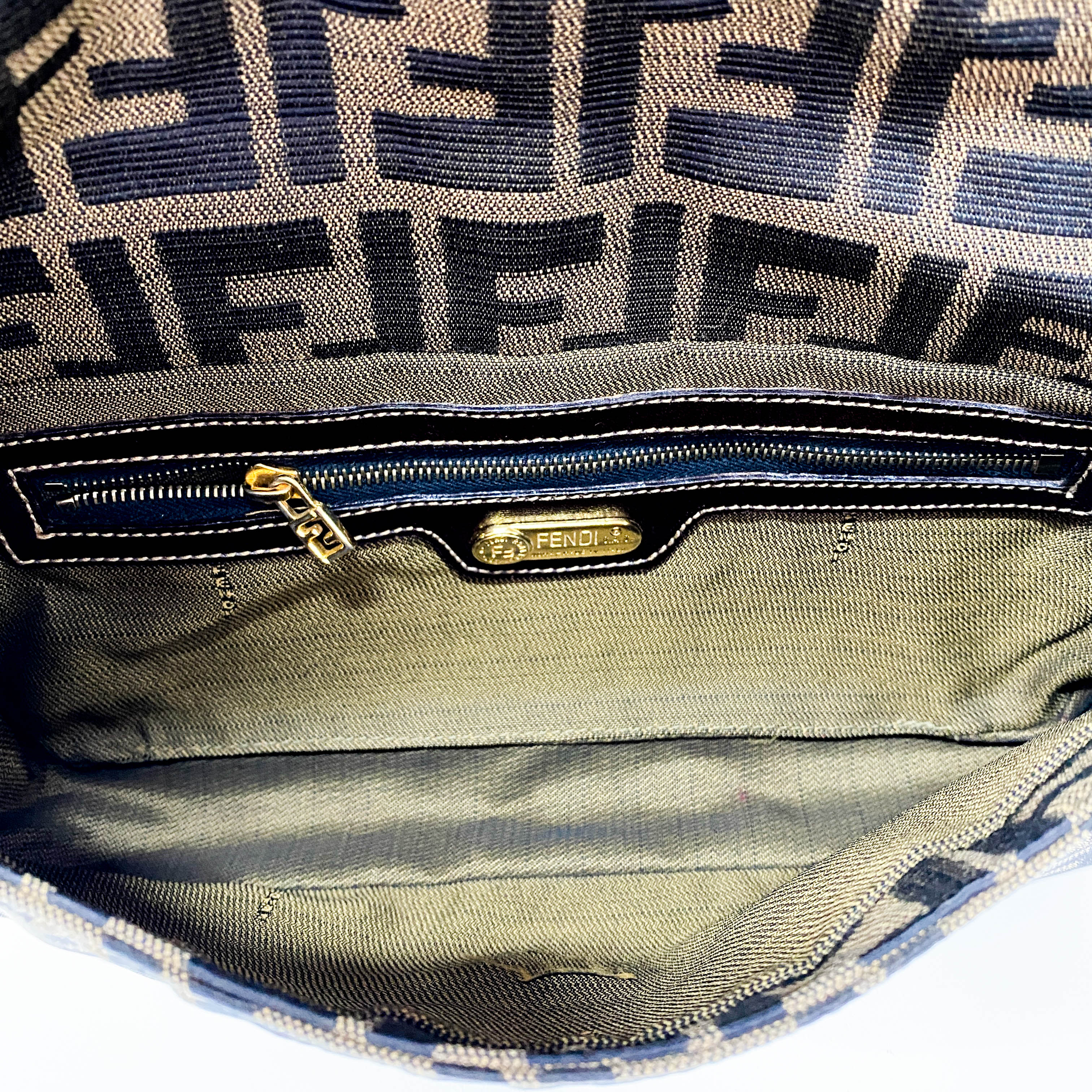 Baguette Zucca Shoulder Bag