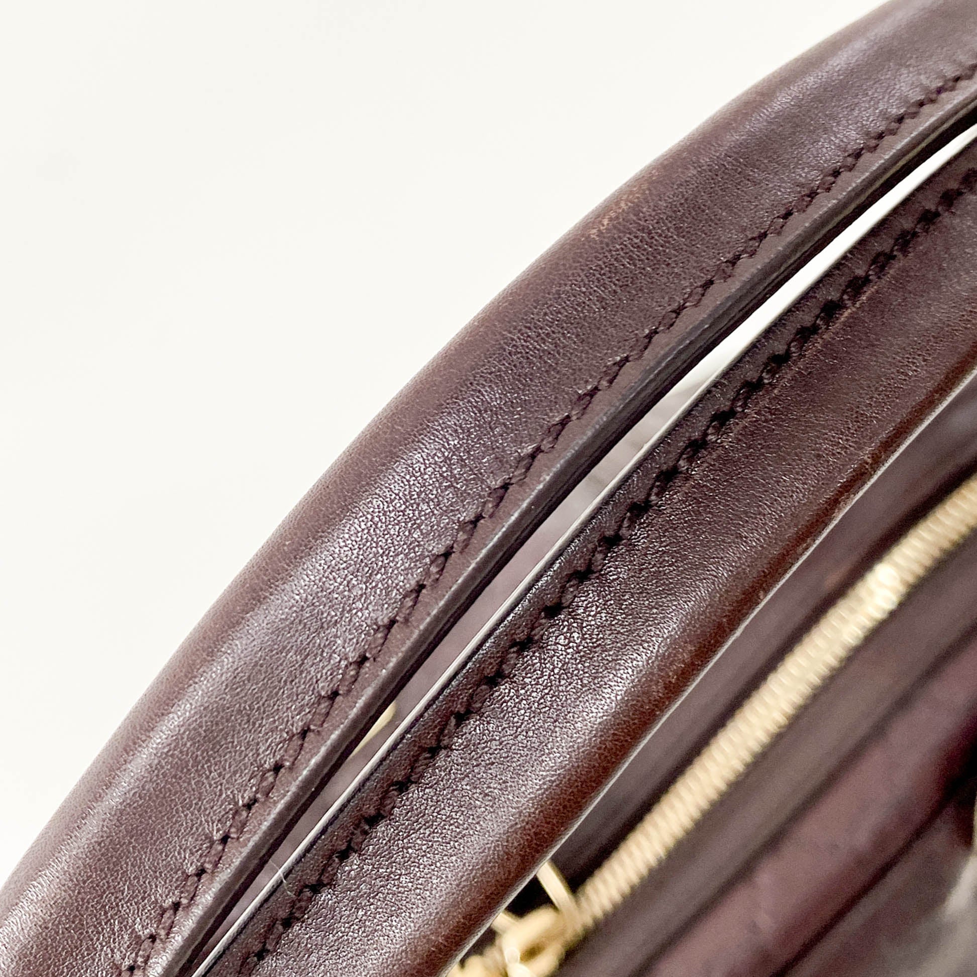 Brown Leather Shoulder Bag