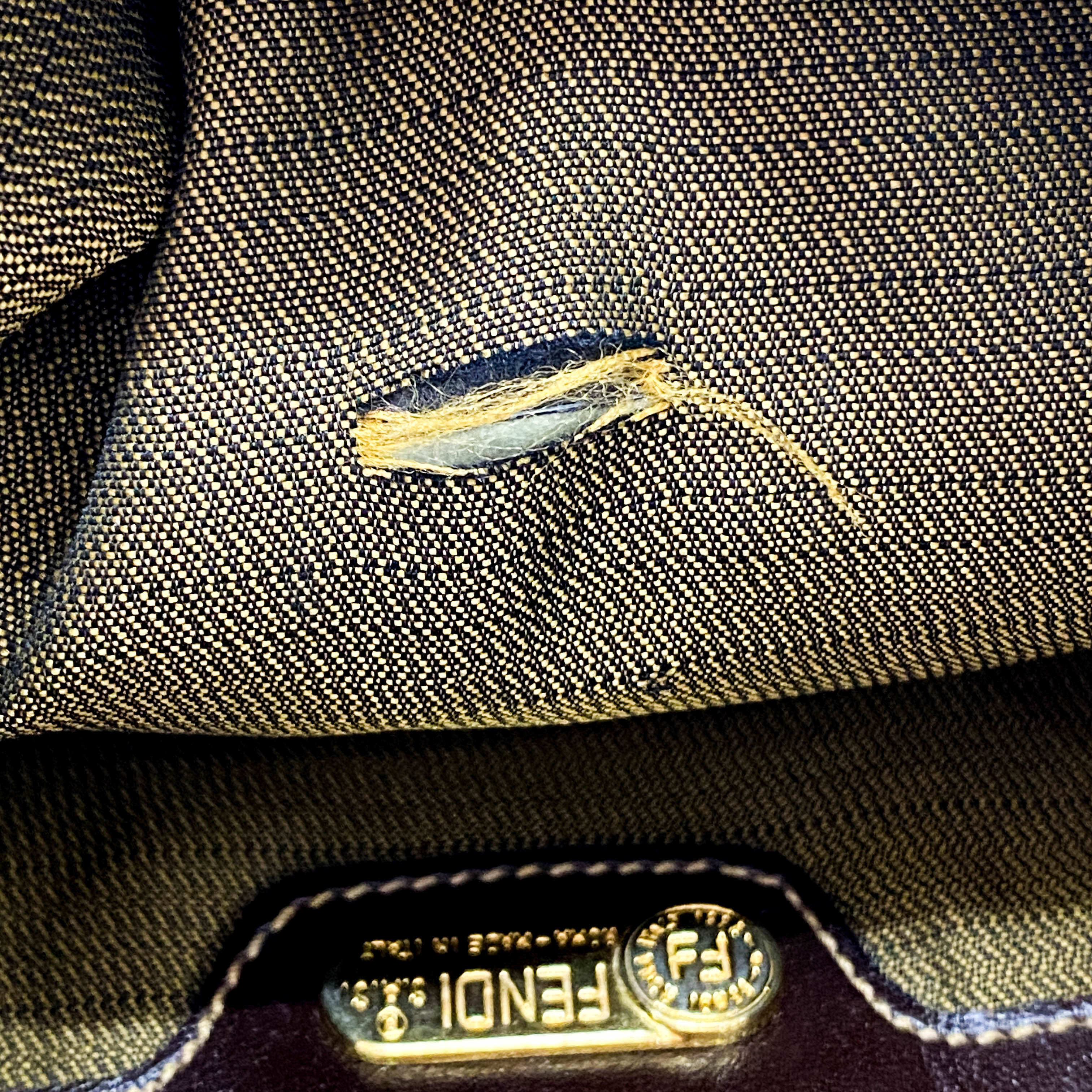 Baguette Zucca Shoulder Bag