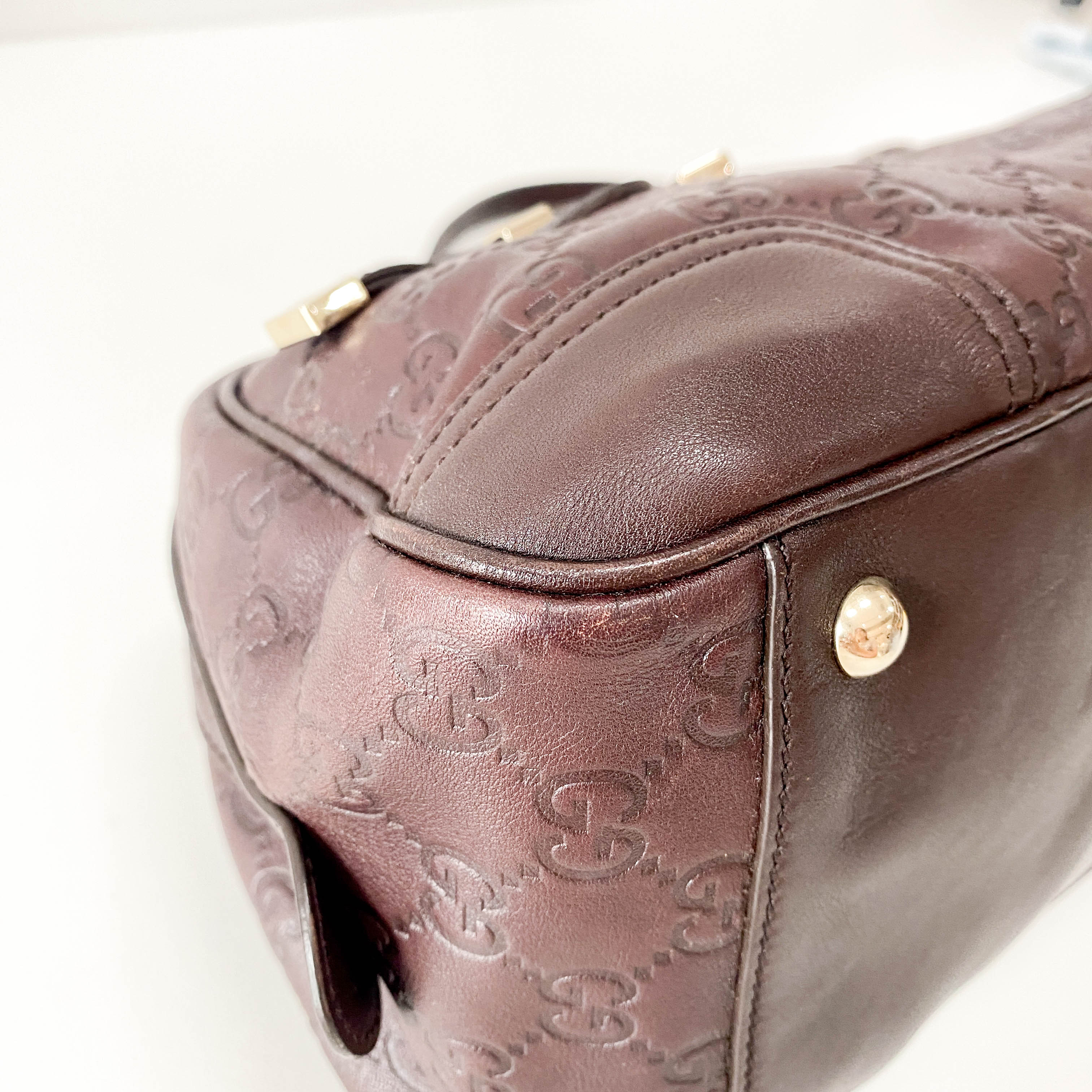 Brown Leather Shoulder Bag