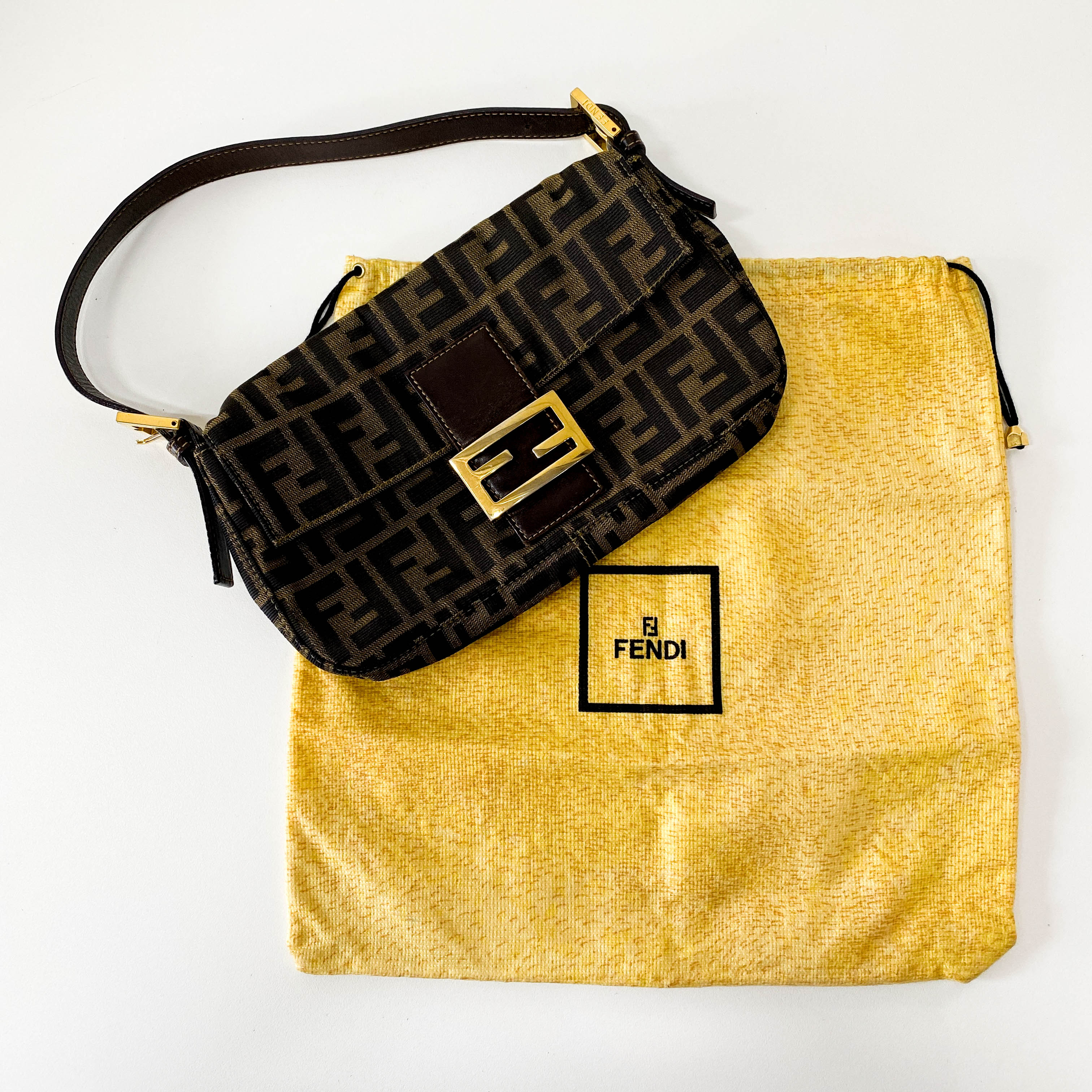 Baguette Zucca Shoulder Bag