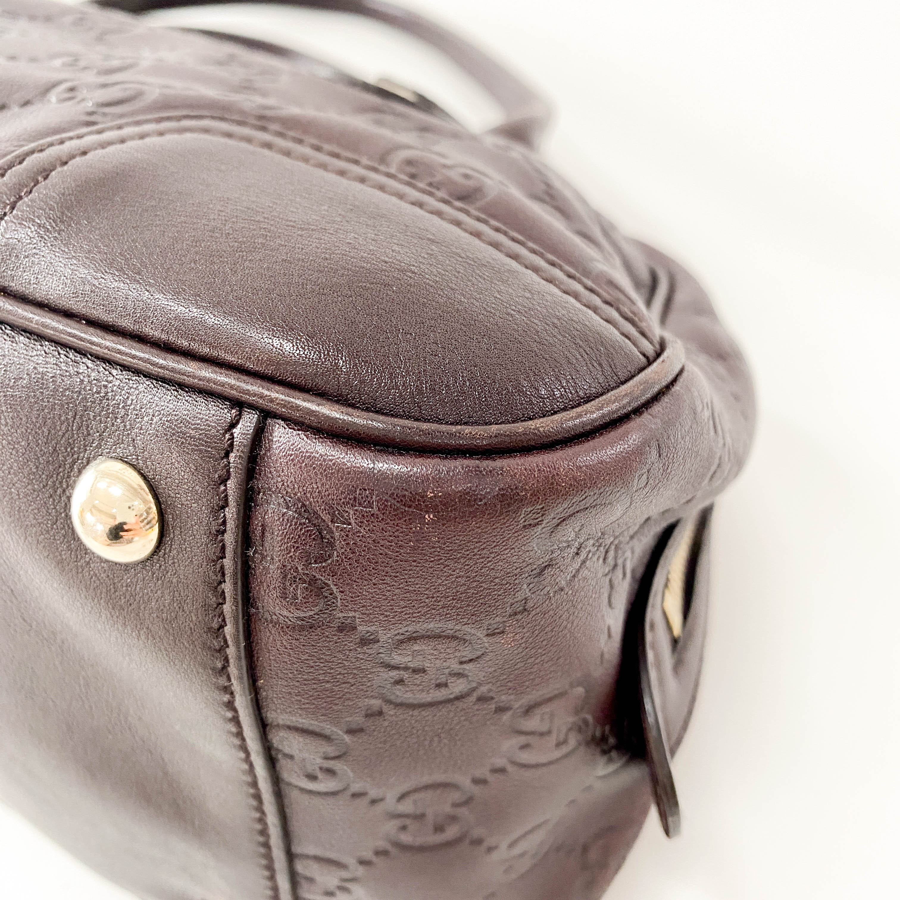 Brown Leather Shoulder Bag