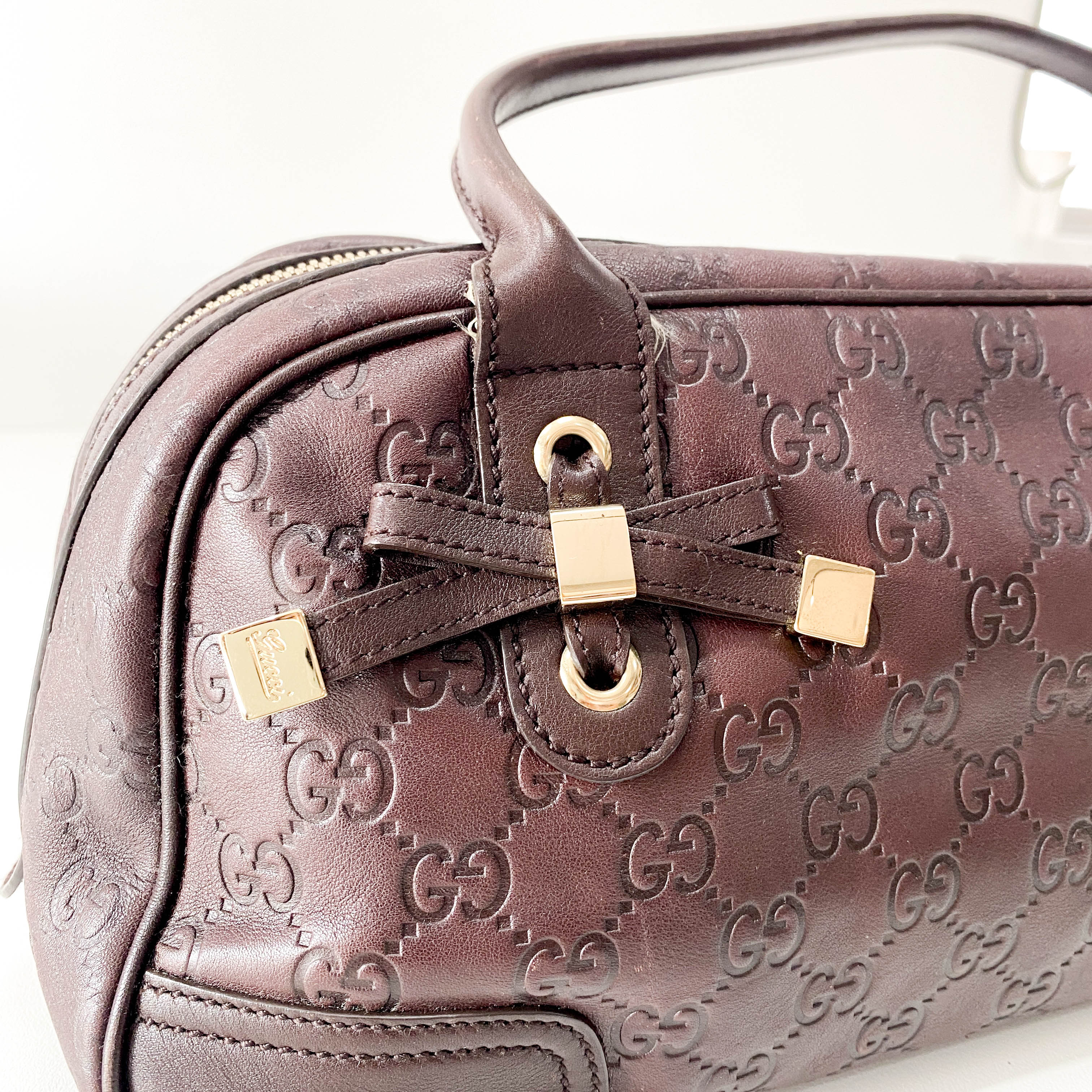 Brown Leather Shoulder Bag