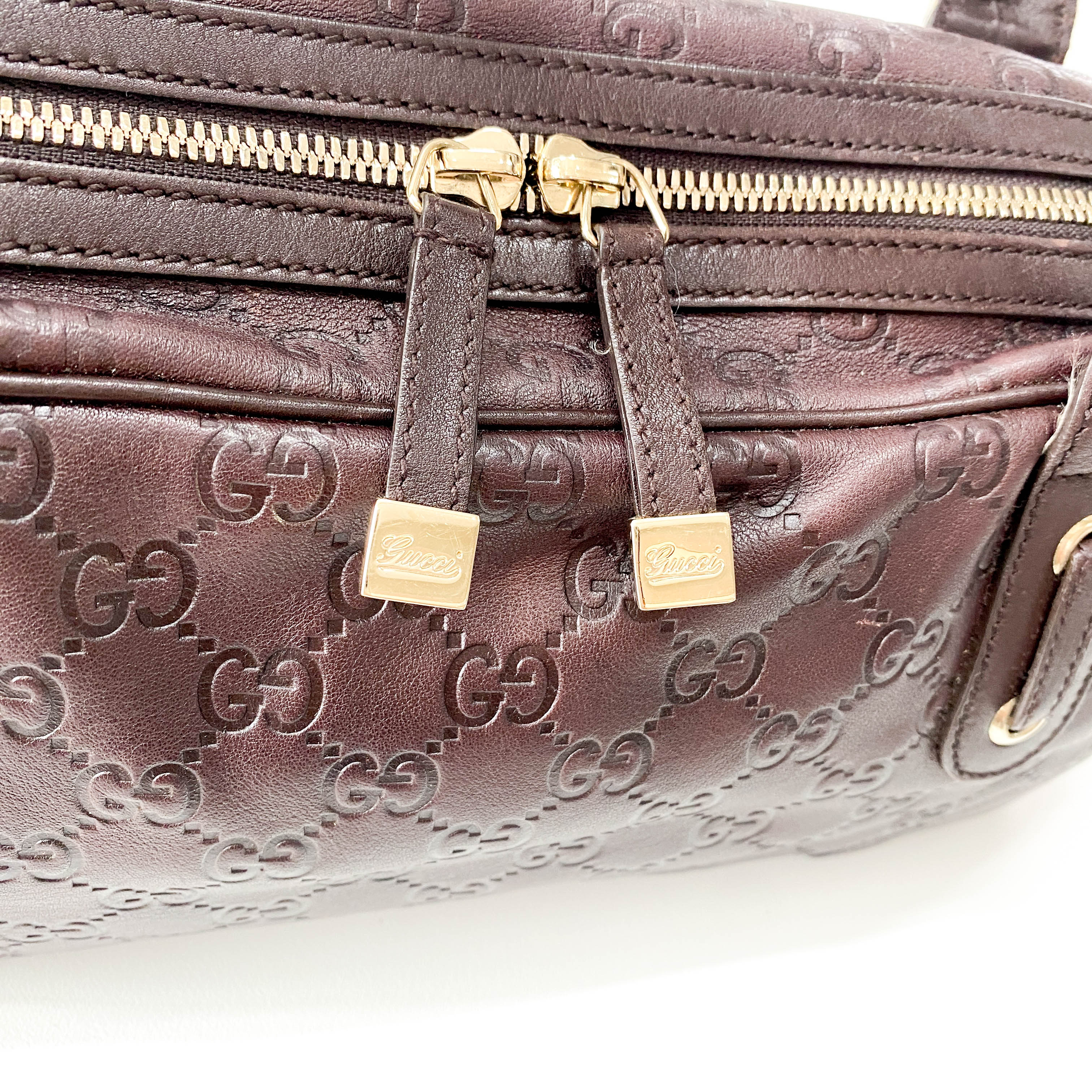 Brown Leather Shoulder Bag