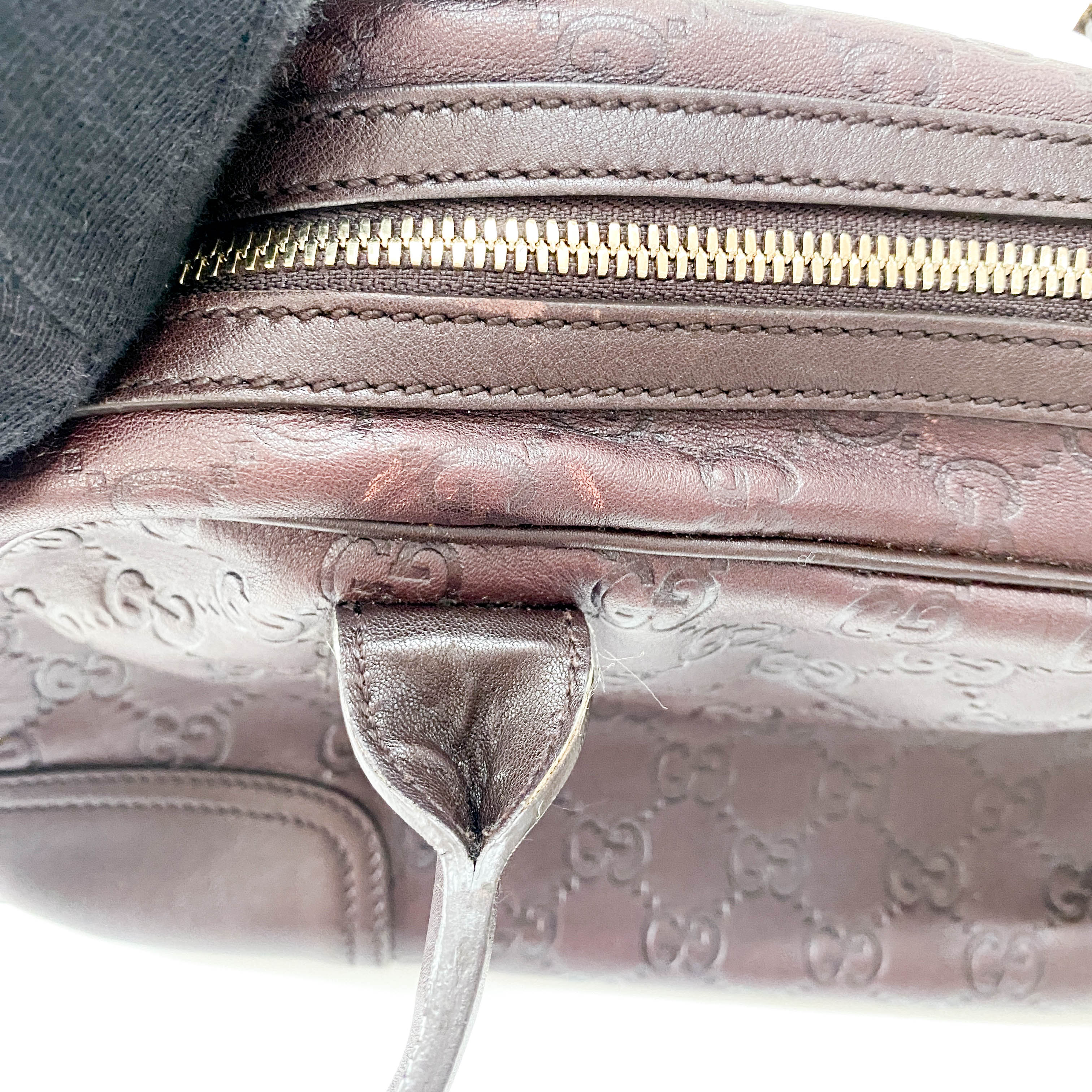 Brown Leather Shoulder Bag