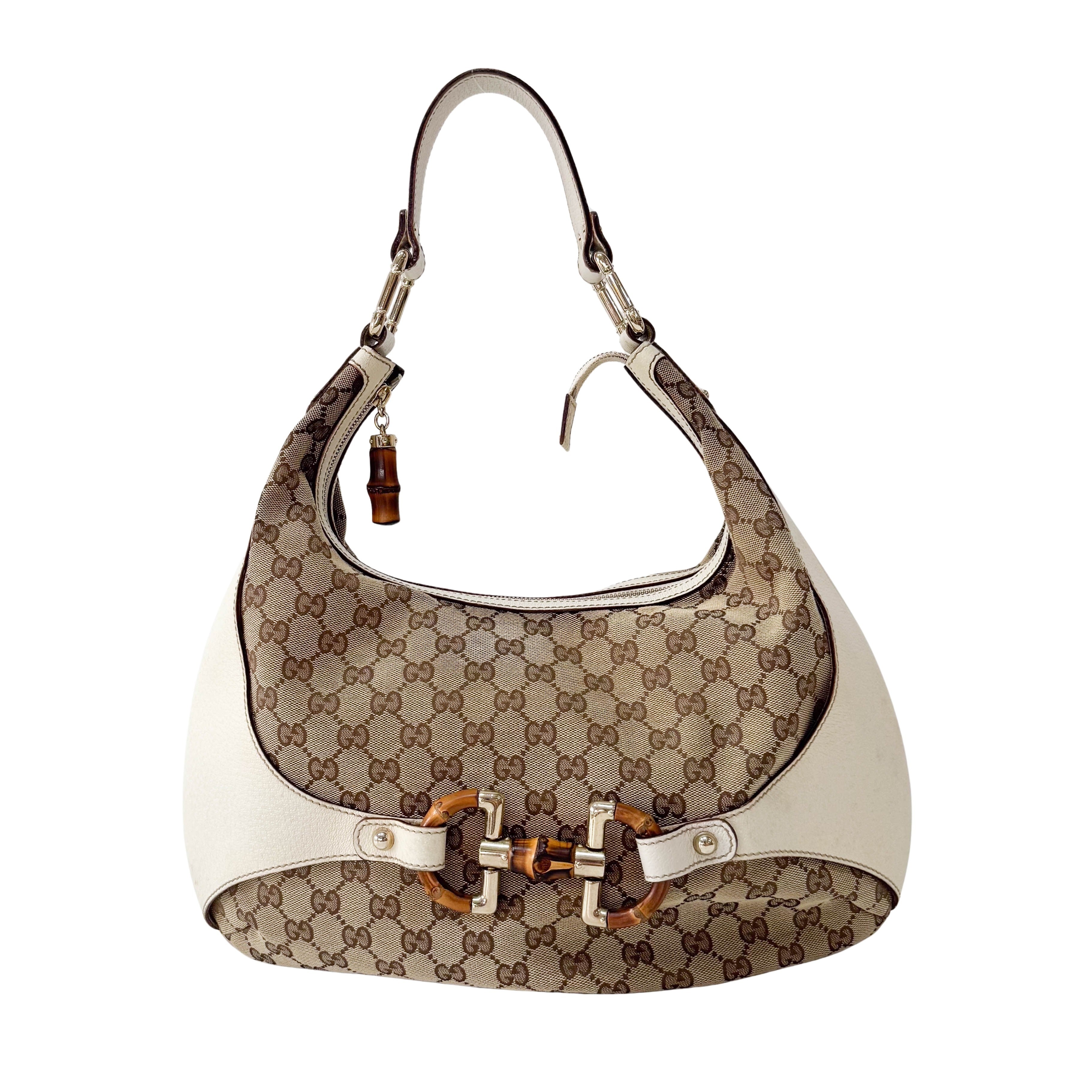 Bamboo GG Canvas Shoulder Bag