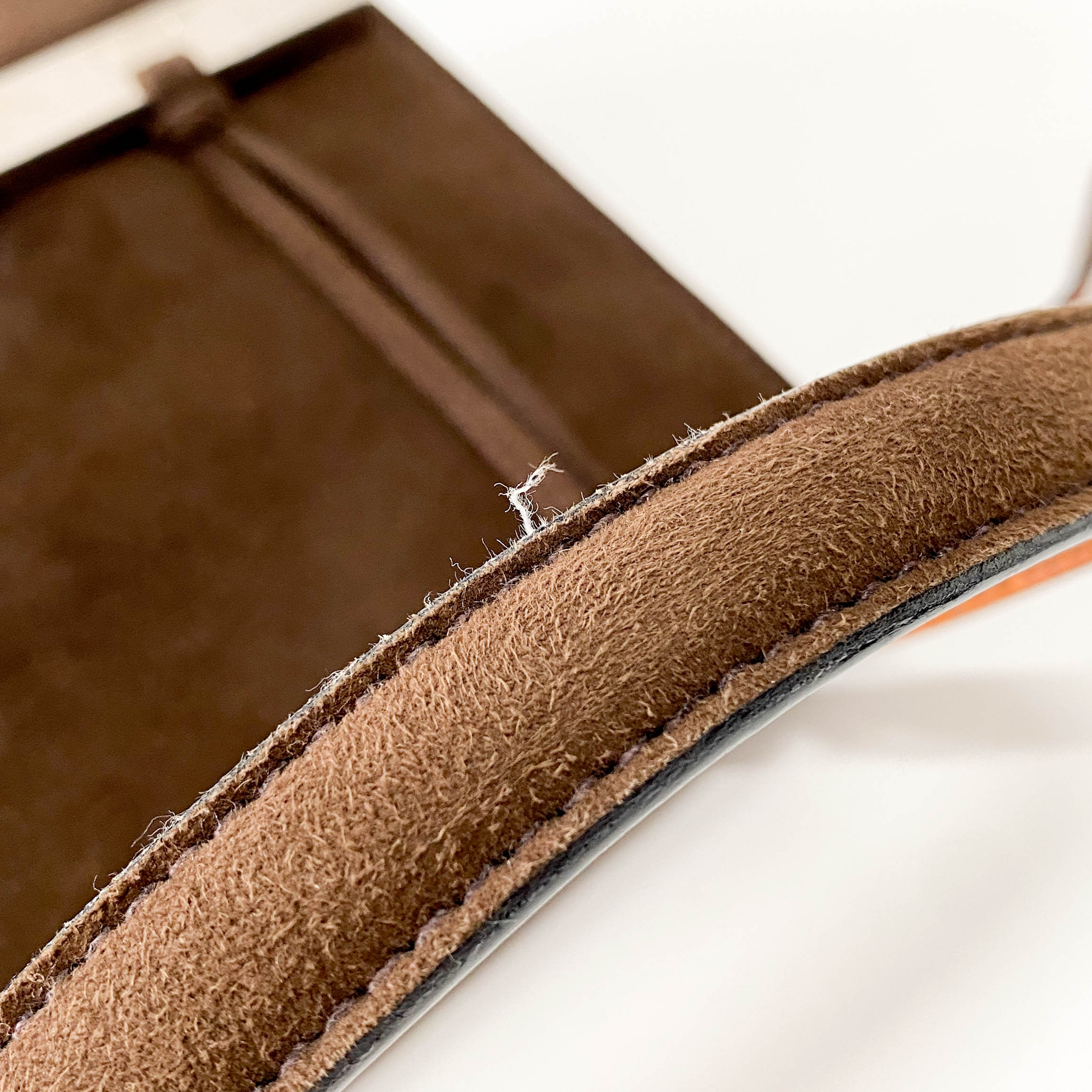 Barcelona Brown Suede Handbag