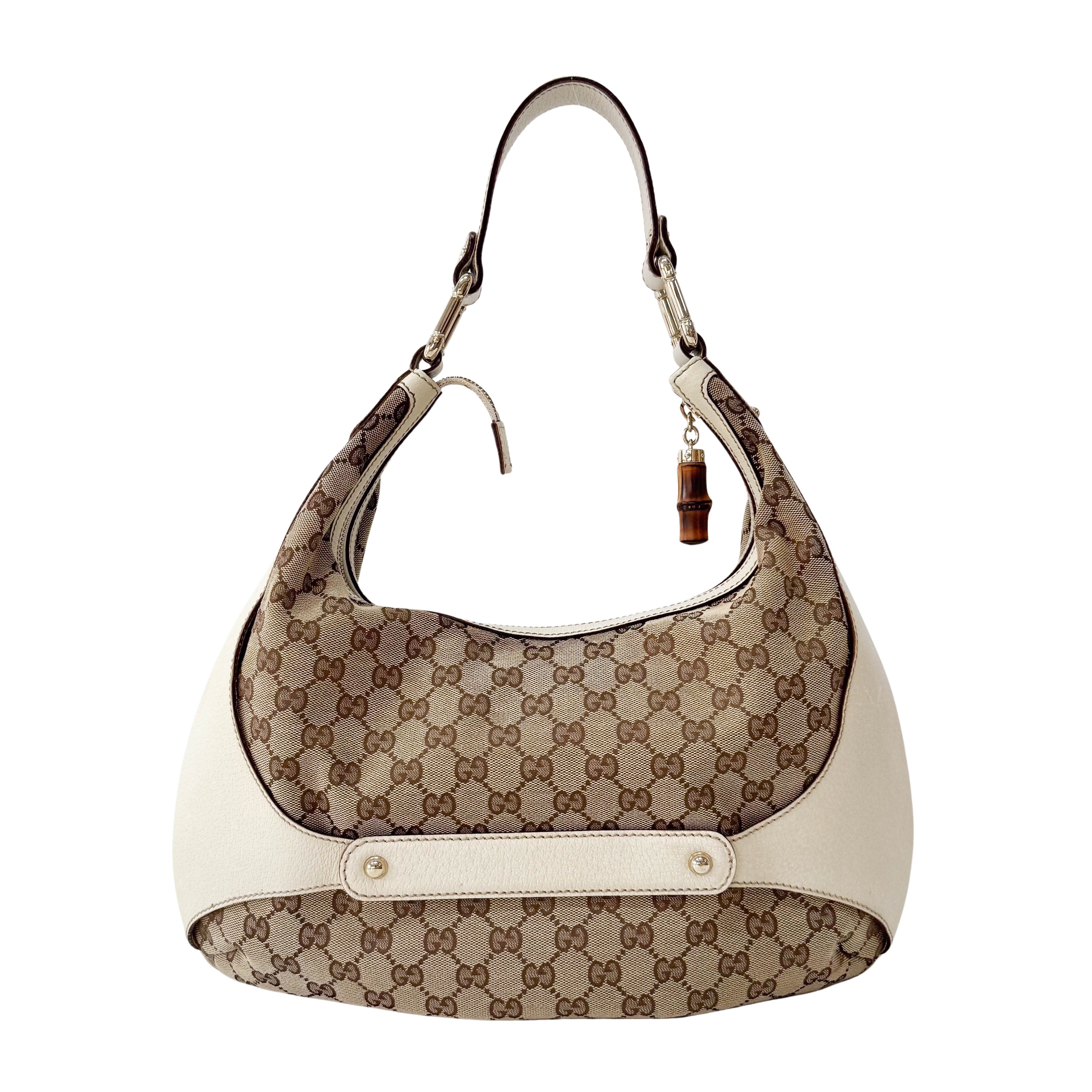 Bamboo GG Canvas Shoulder Bag