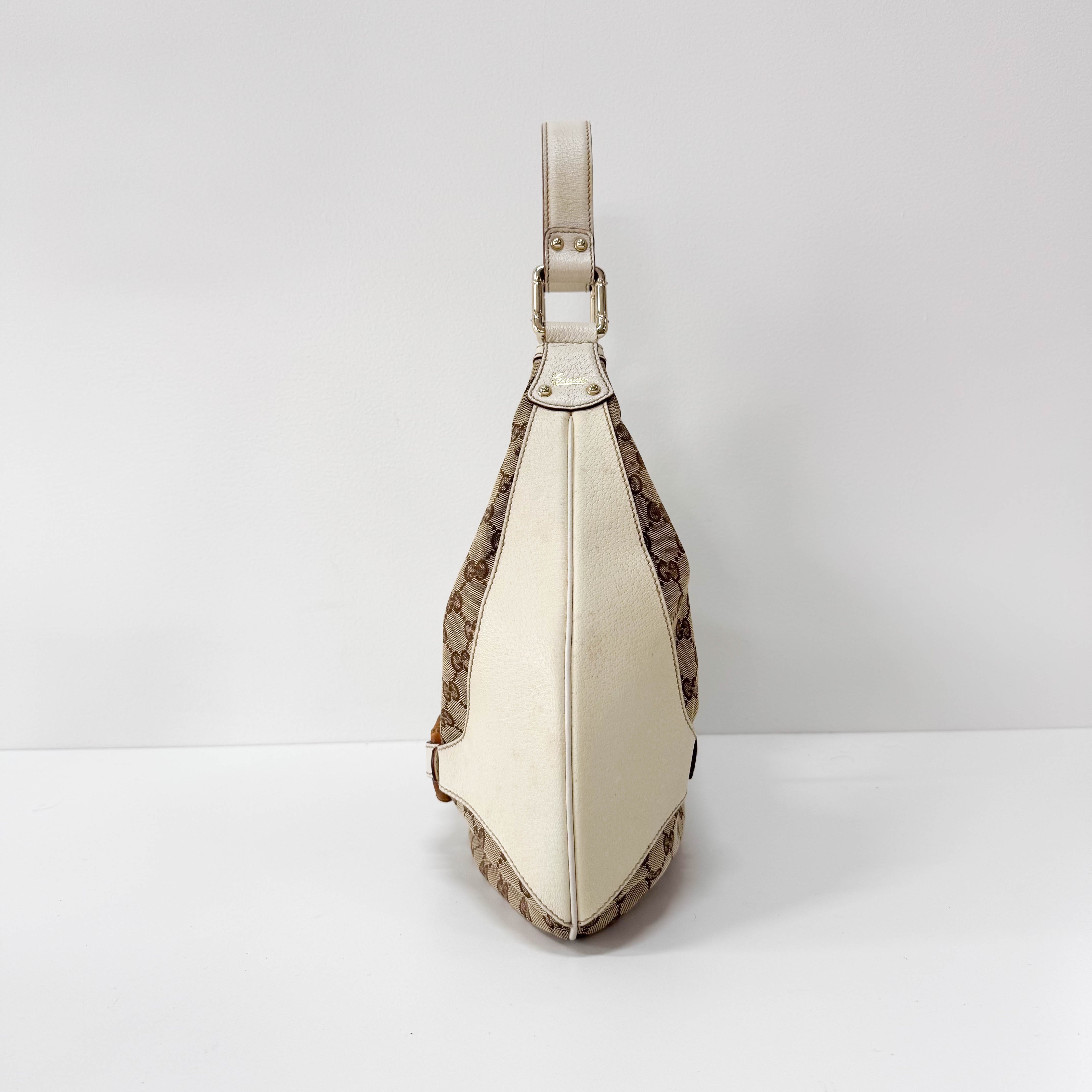 Bamboo GG Canvas Shoulder Bag