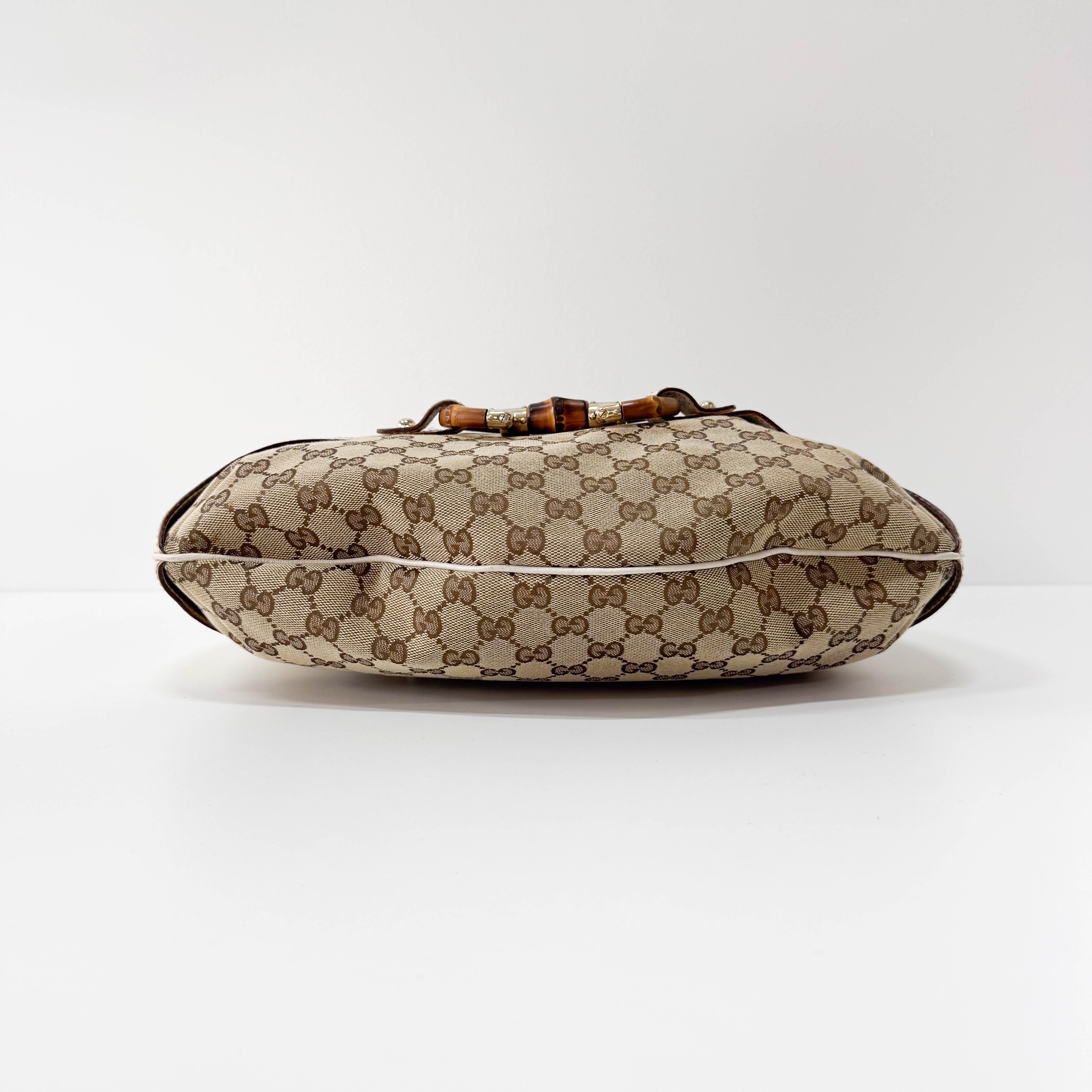 Bamboo GG Canvas Shoulder Bag