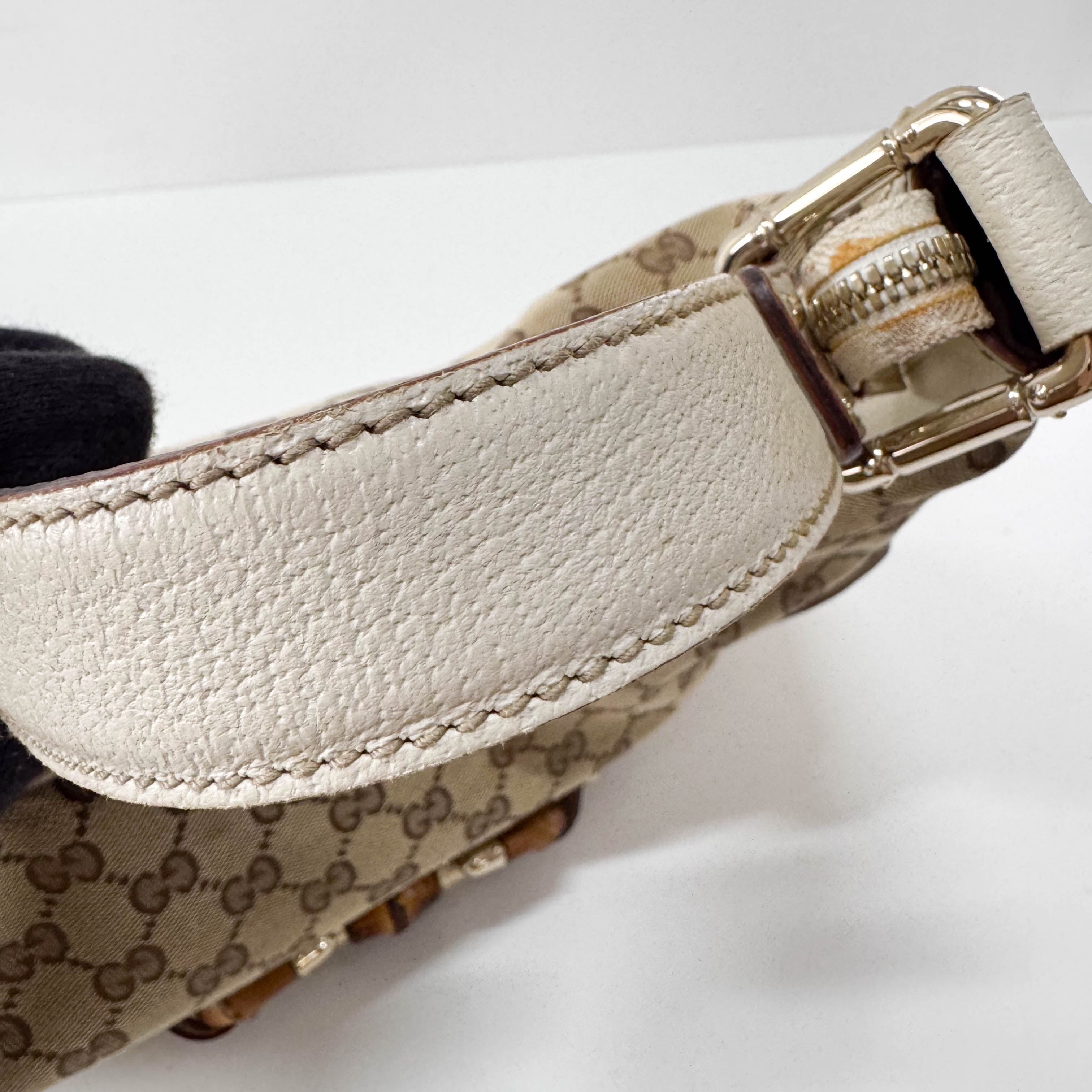 Bamboo GG Canvas Shoulder Bag