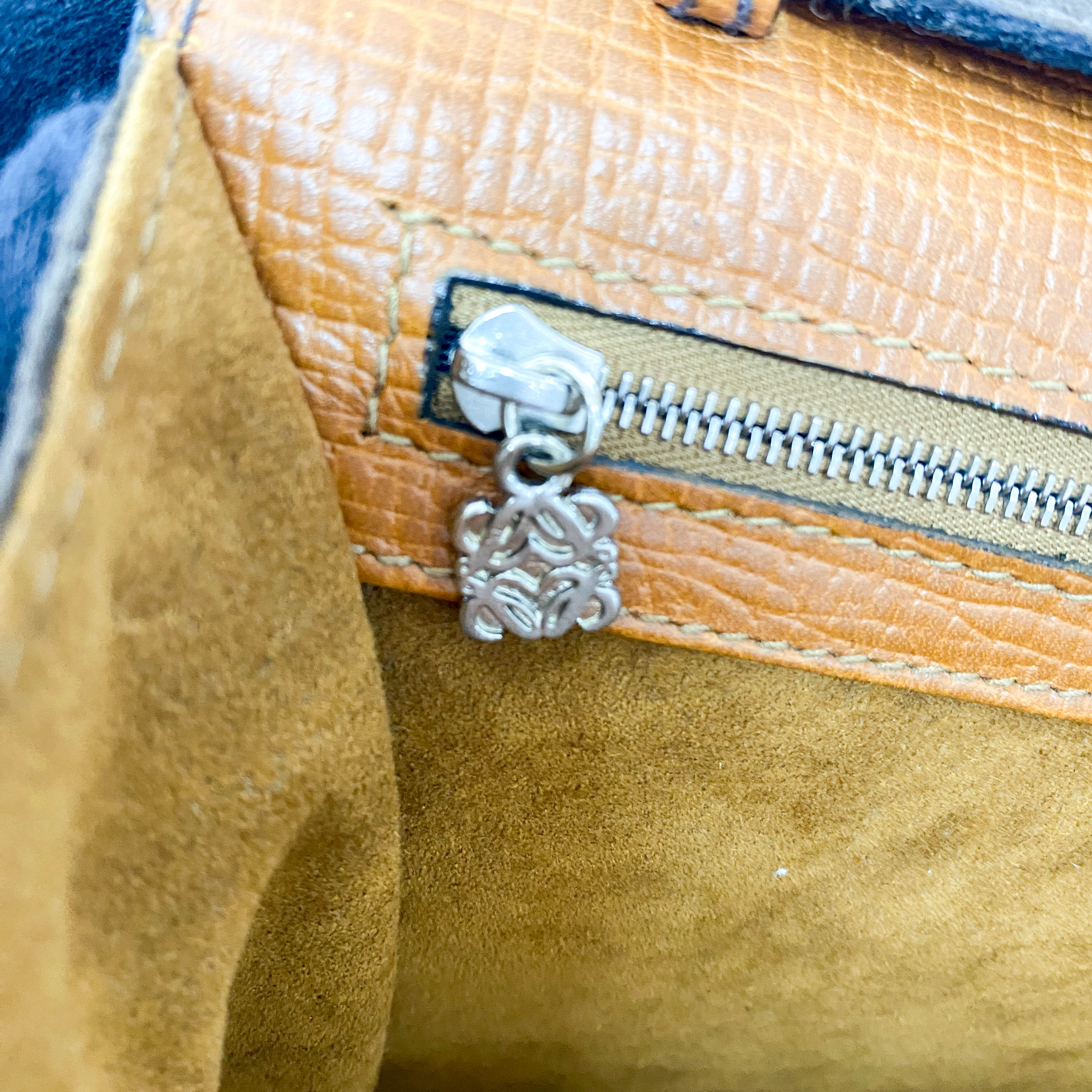 Barcelona Brown Suede Handbag