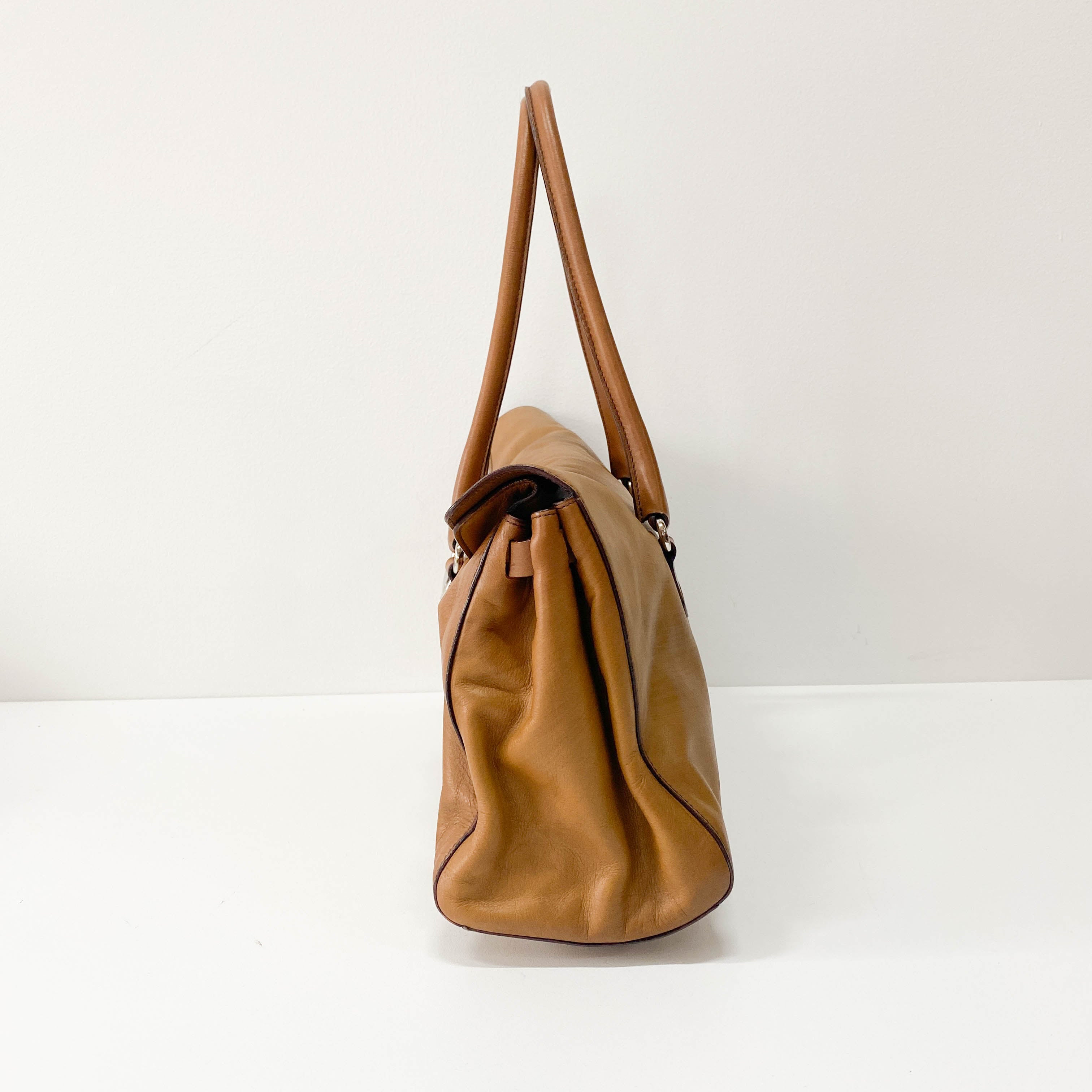 Caramel Leather Bag