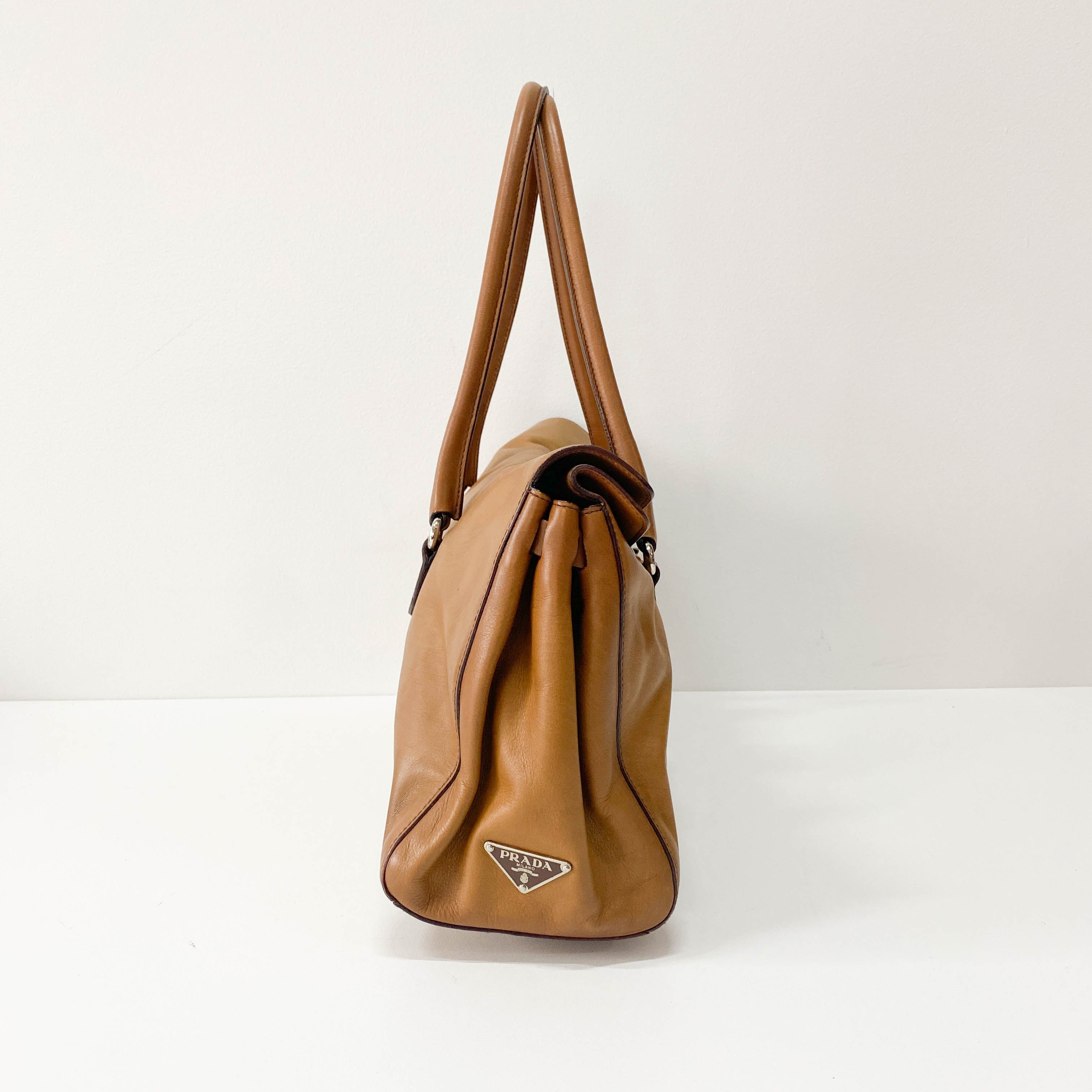 Caramel Leather Bag