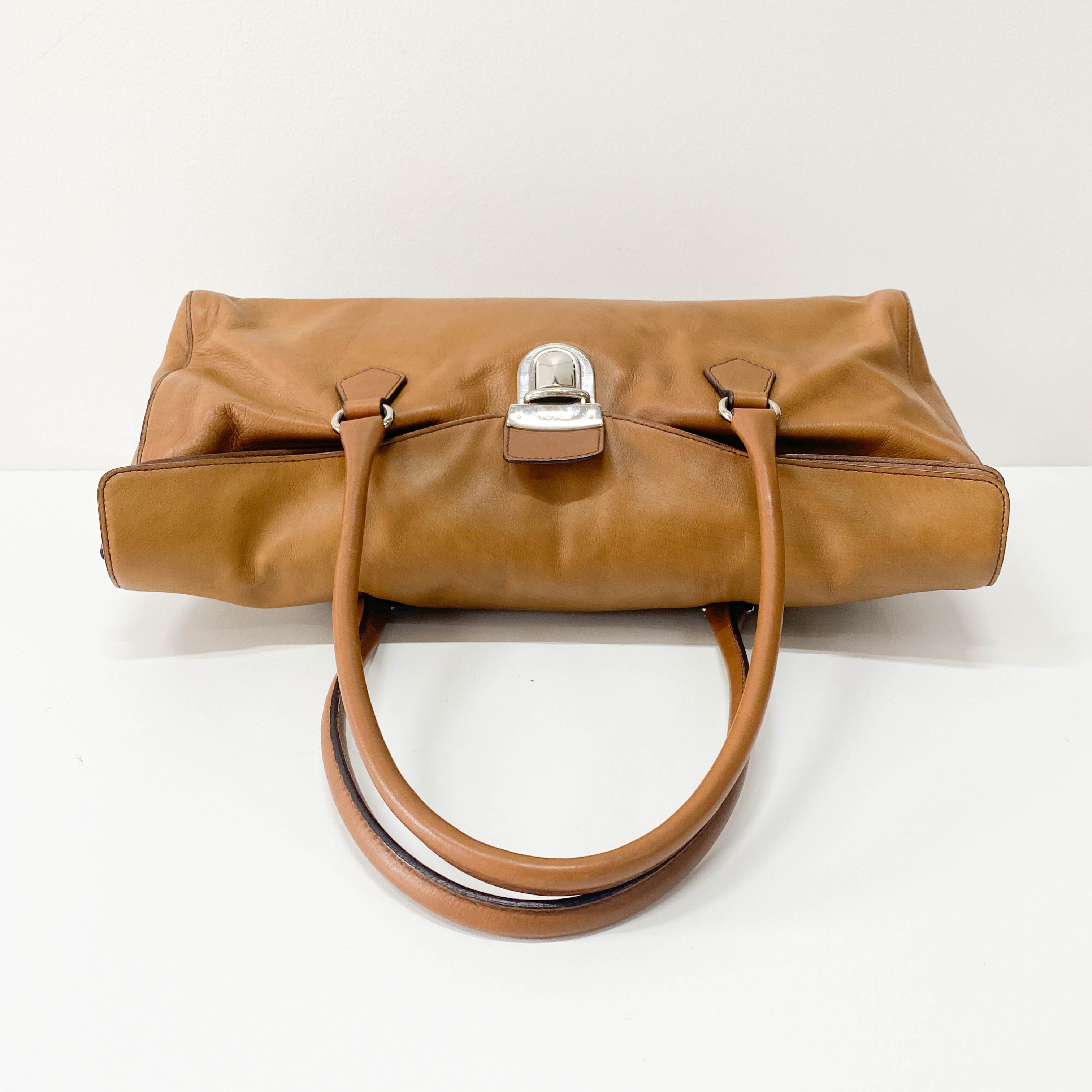 Caramel Leather Bag