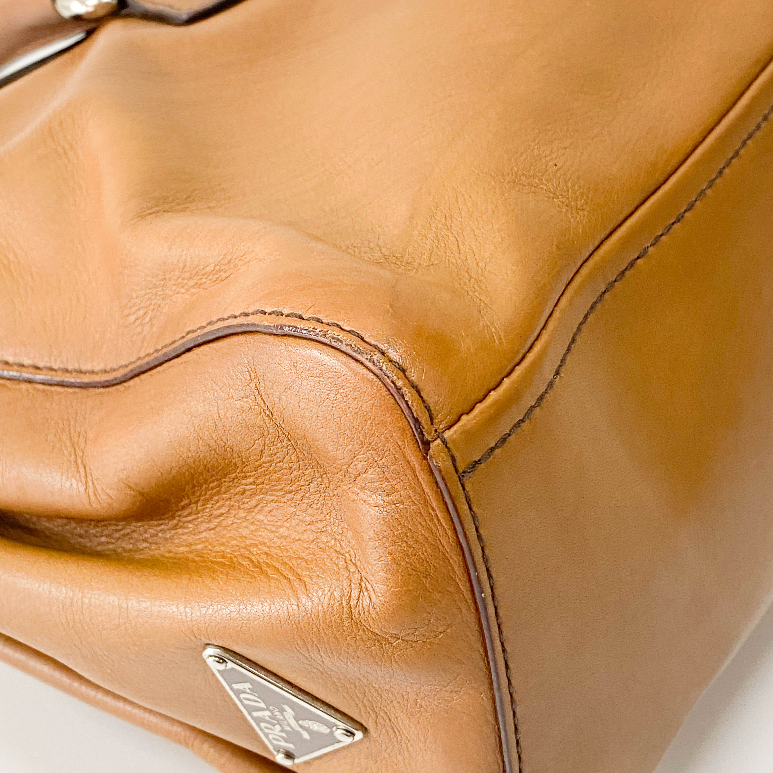 Caramel Leather Bag