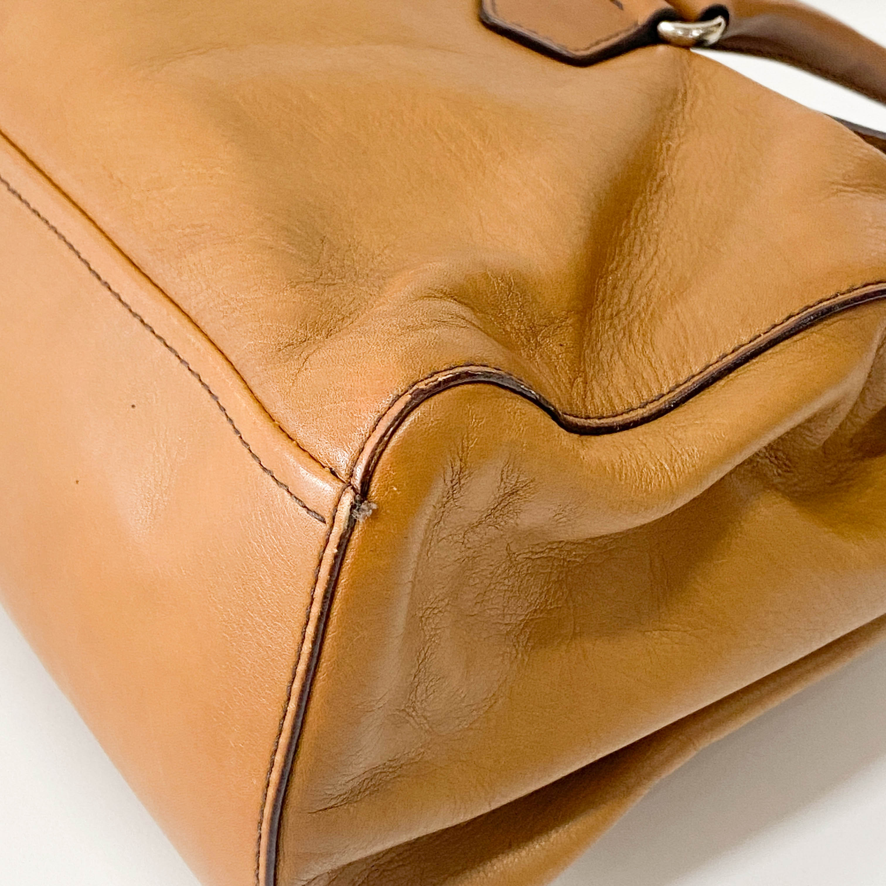 Caramel Leather Bag