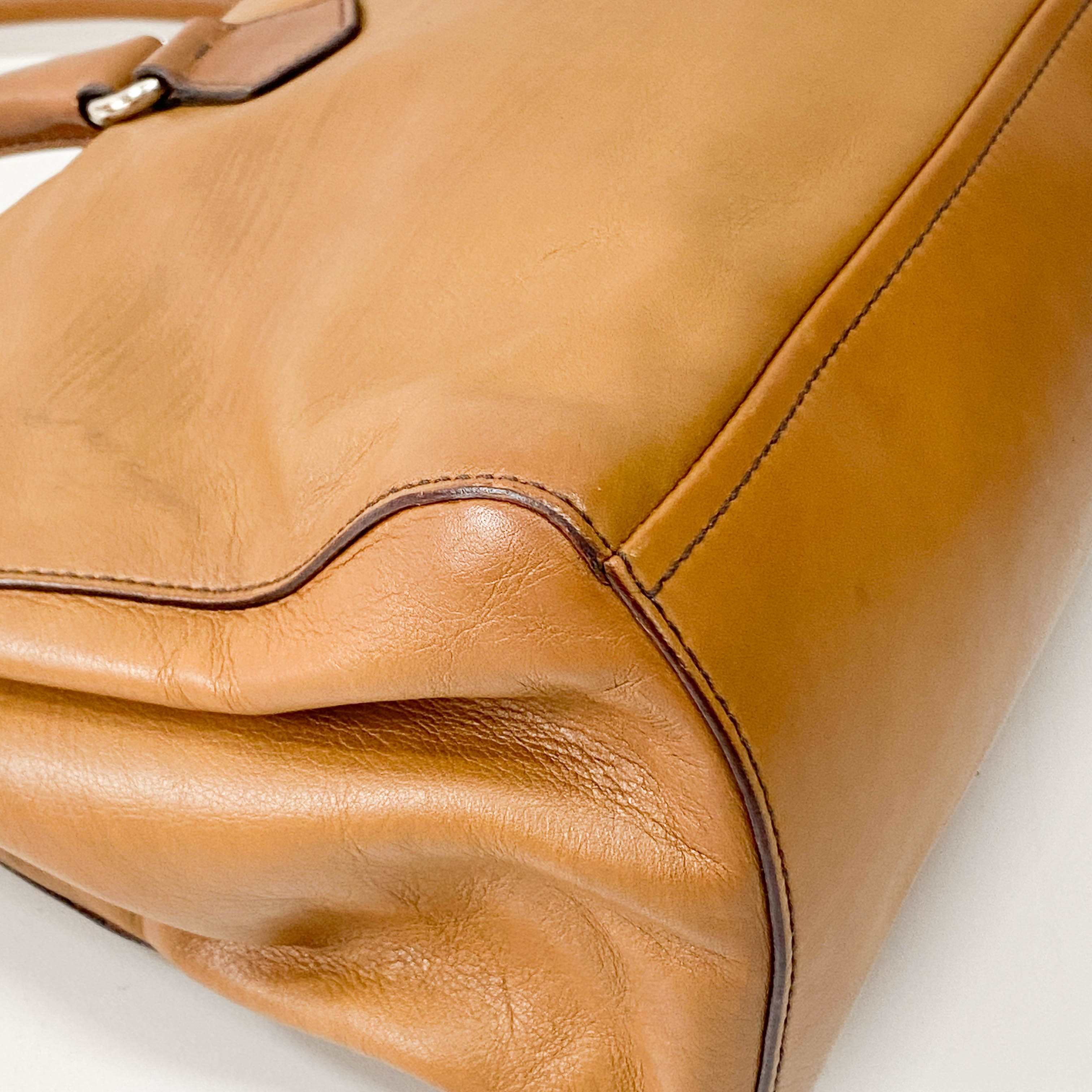 Caramel Leather Bag