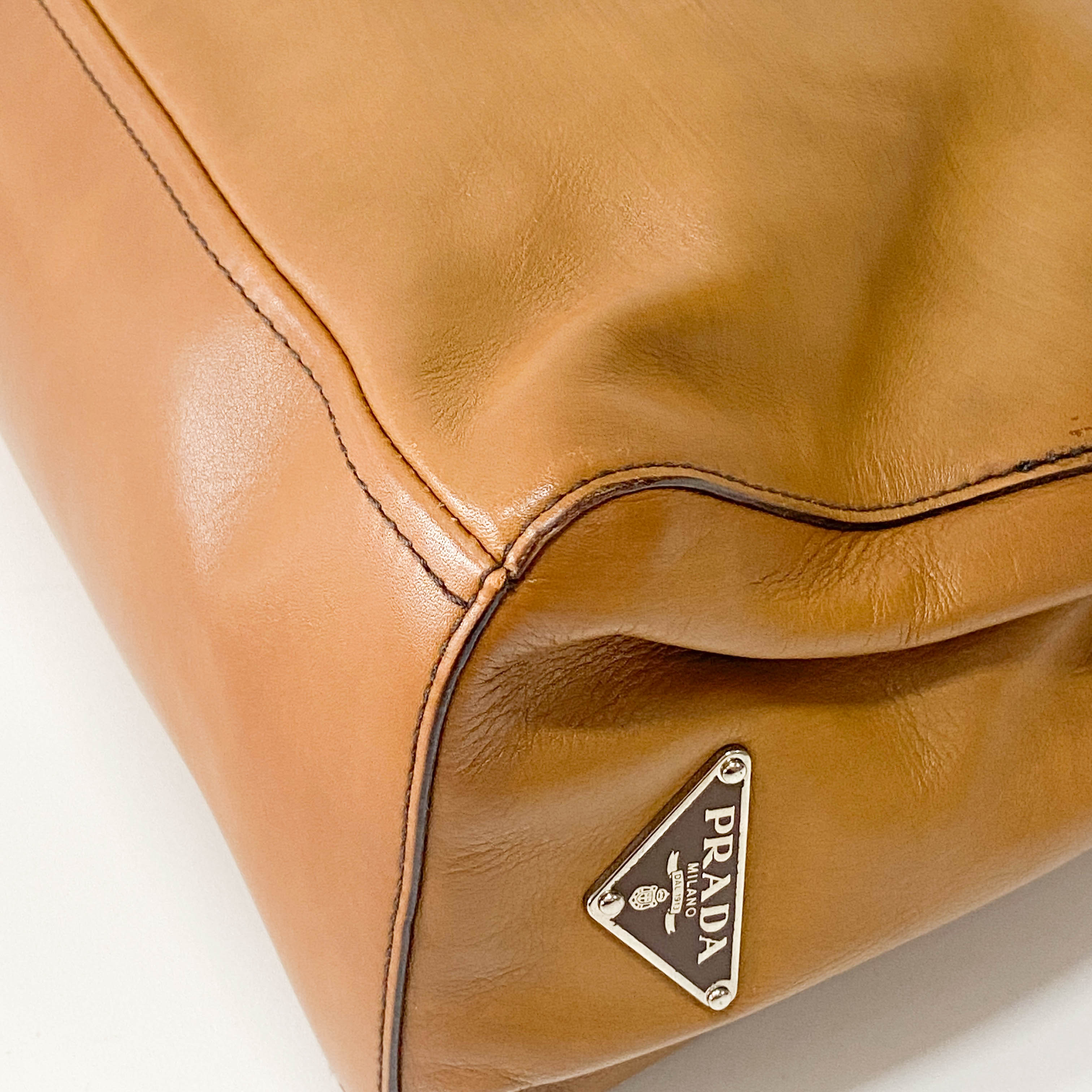 Caramel Leather Bag