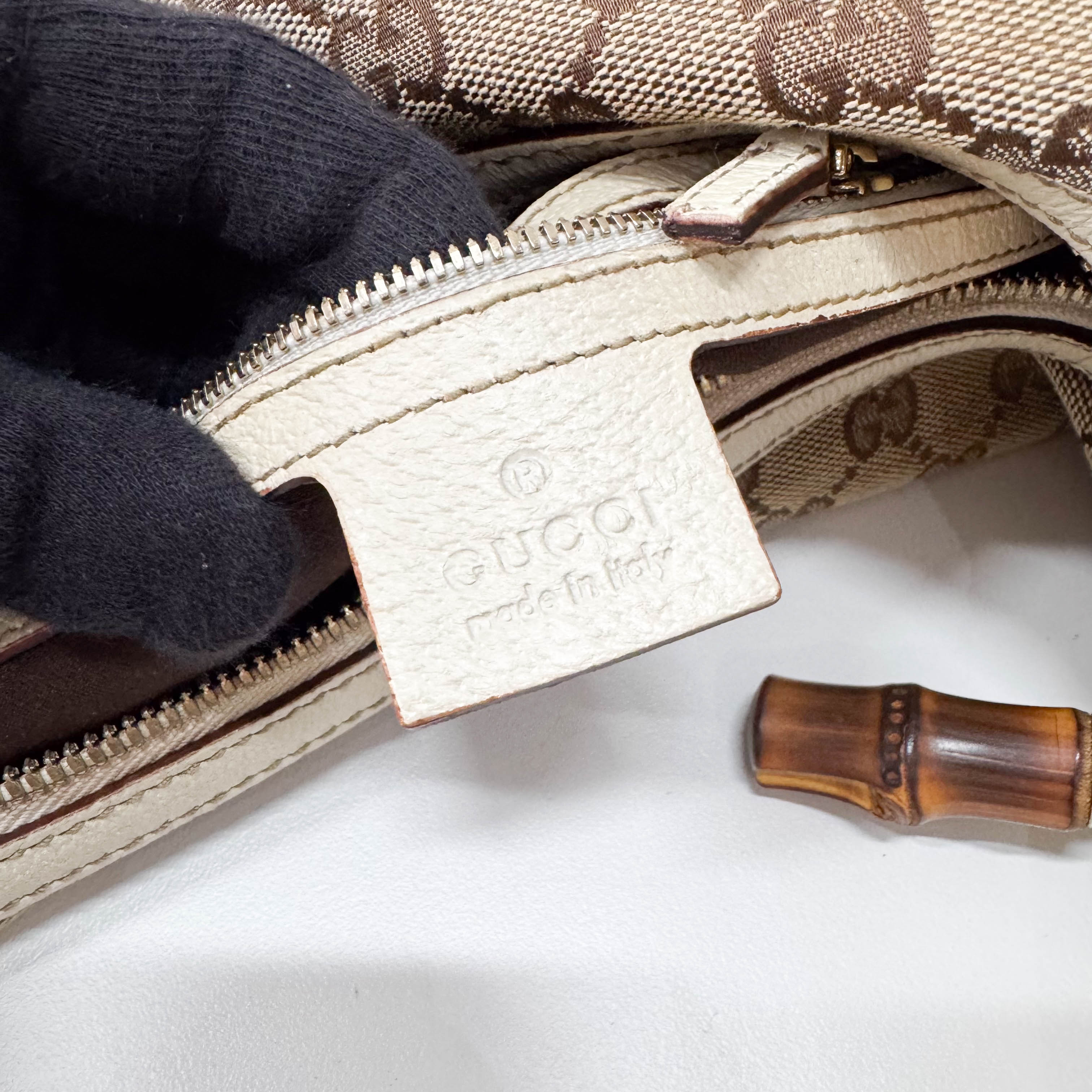 Bamboo GG Canvas Shoulder Bag