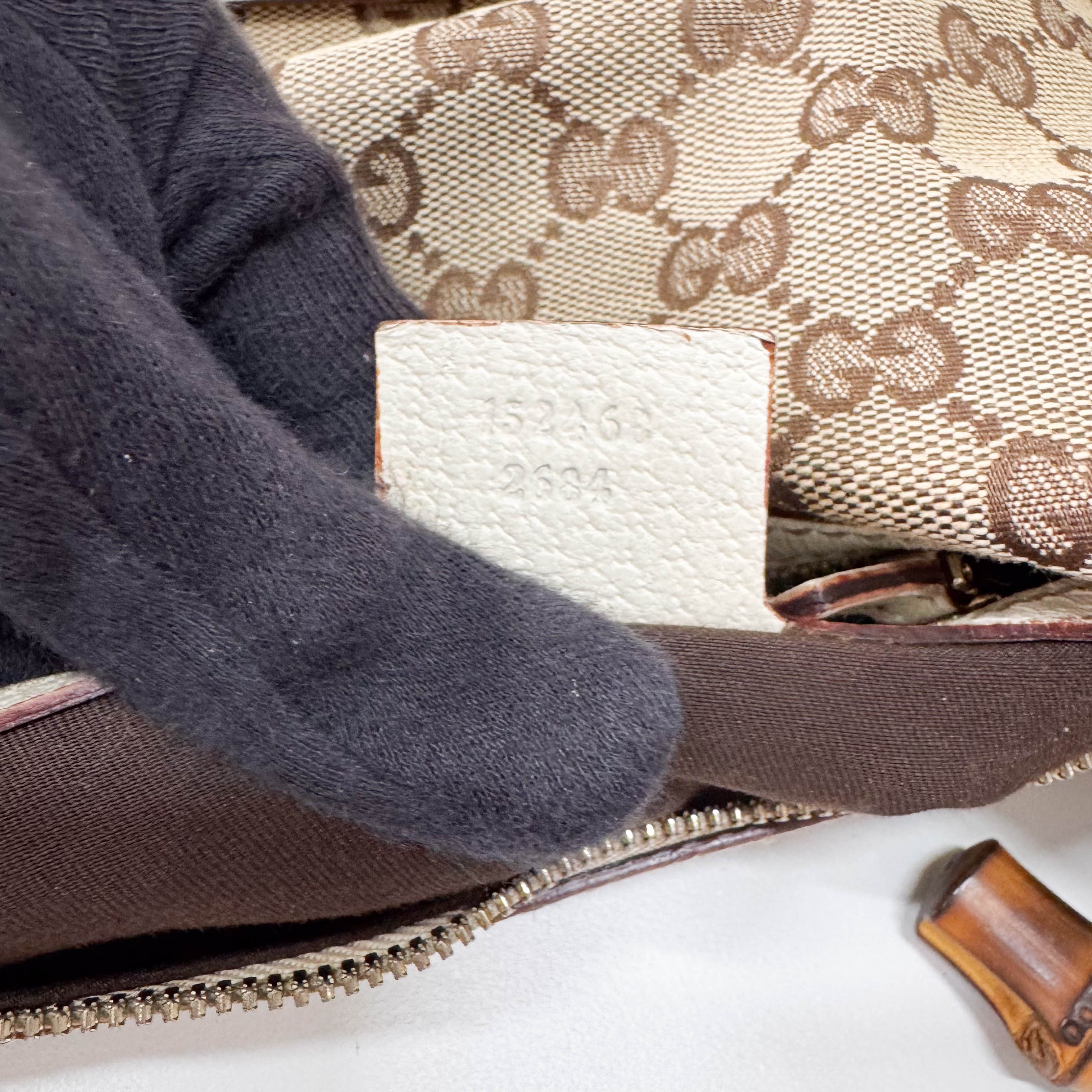 Bamboo GG Canvas Shoulder Bag