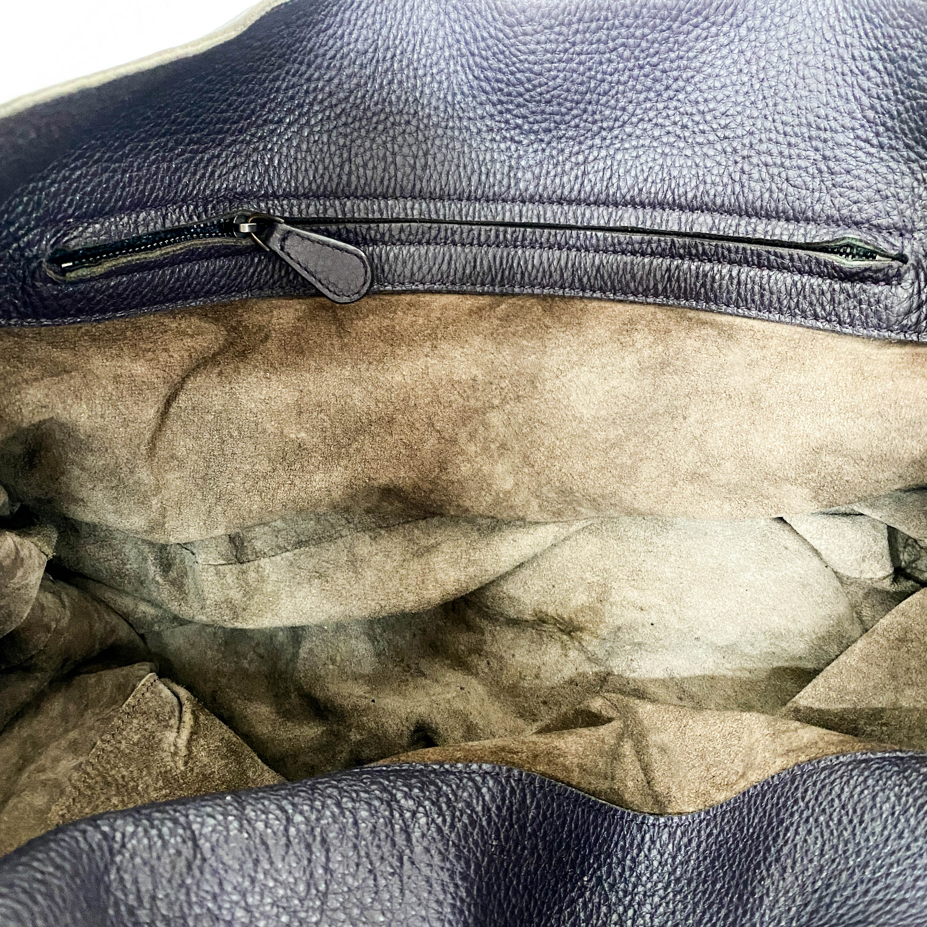 Taupe Hobo Shoulder Bag