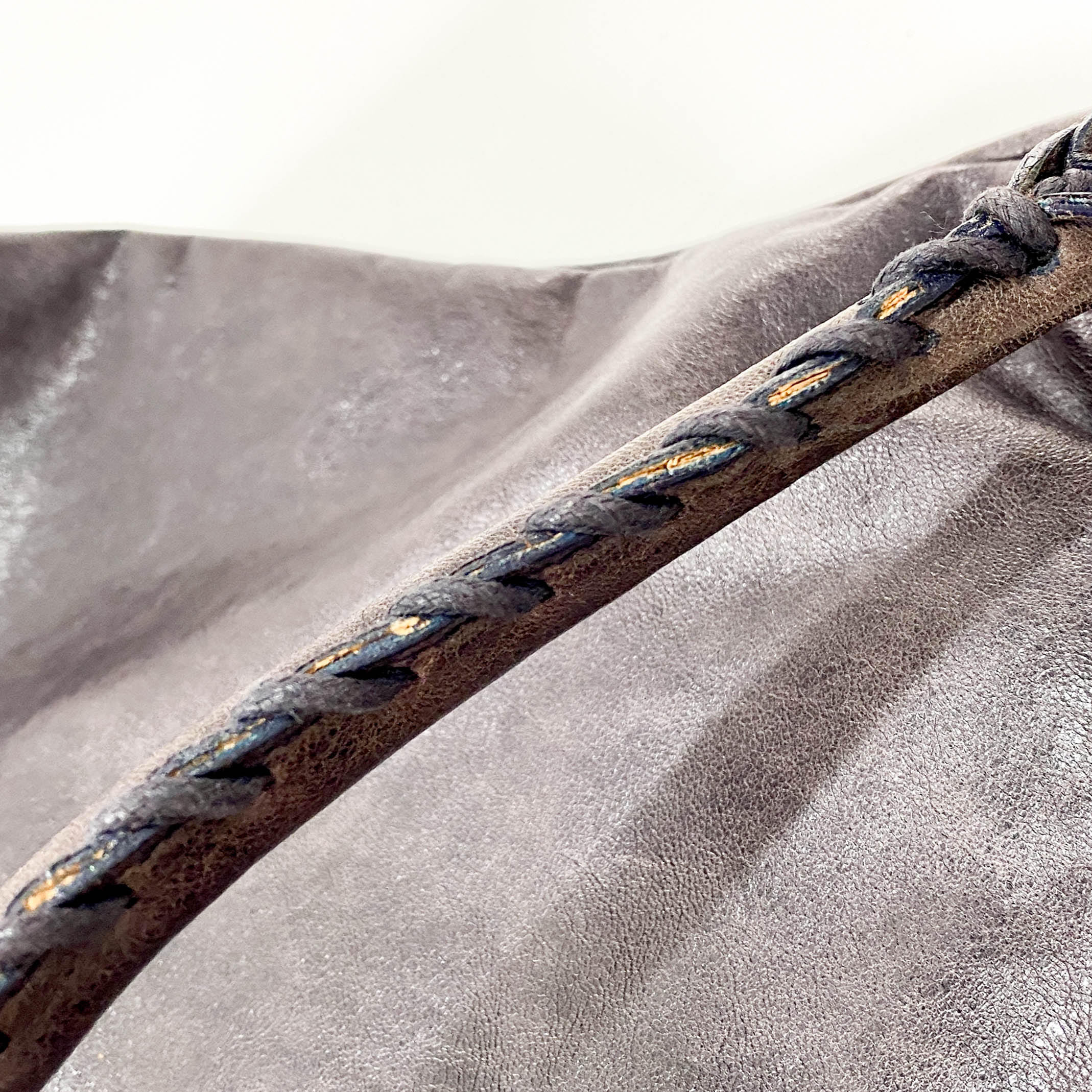 The Day Purple Leather Tote Bag