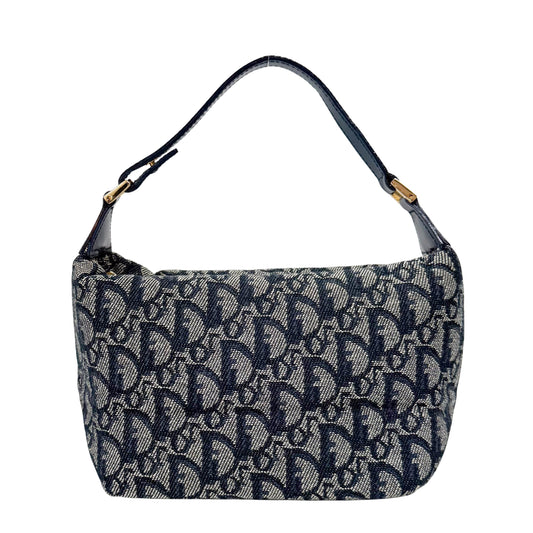 Trotter Navy Canvas Pouch