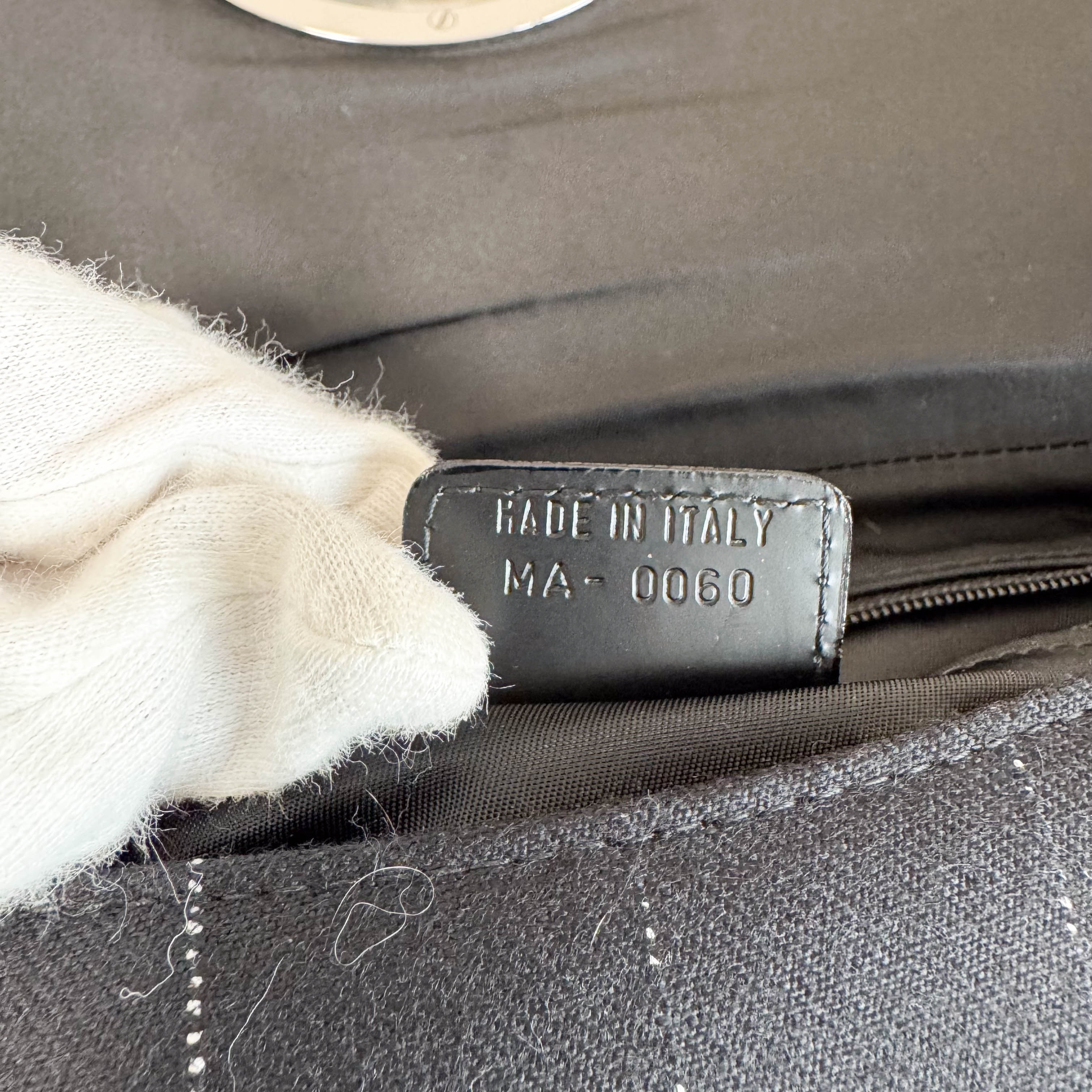 Malice Pearl Brown Fur Shoulder Bag