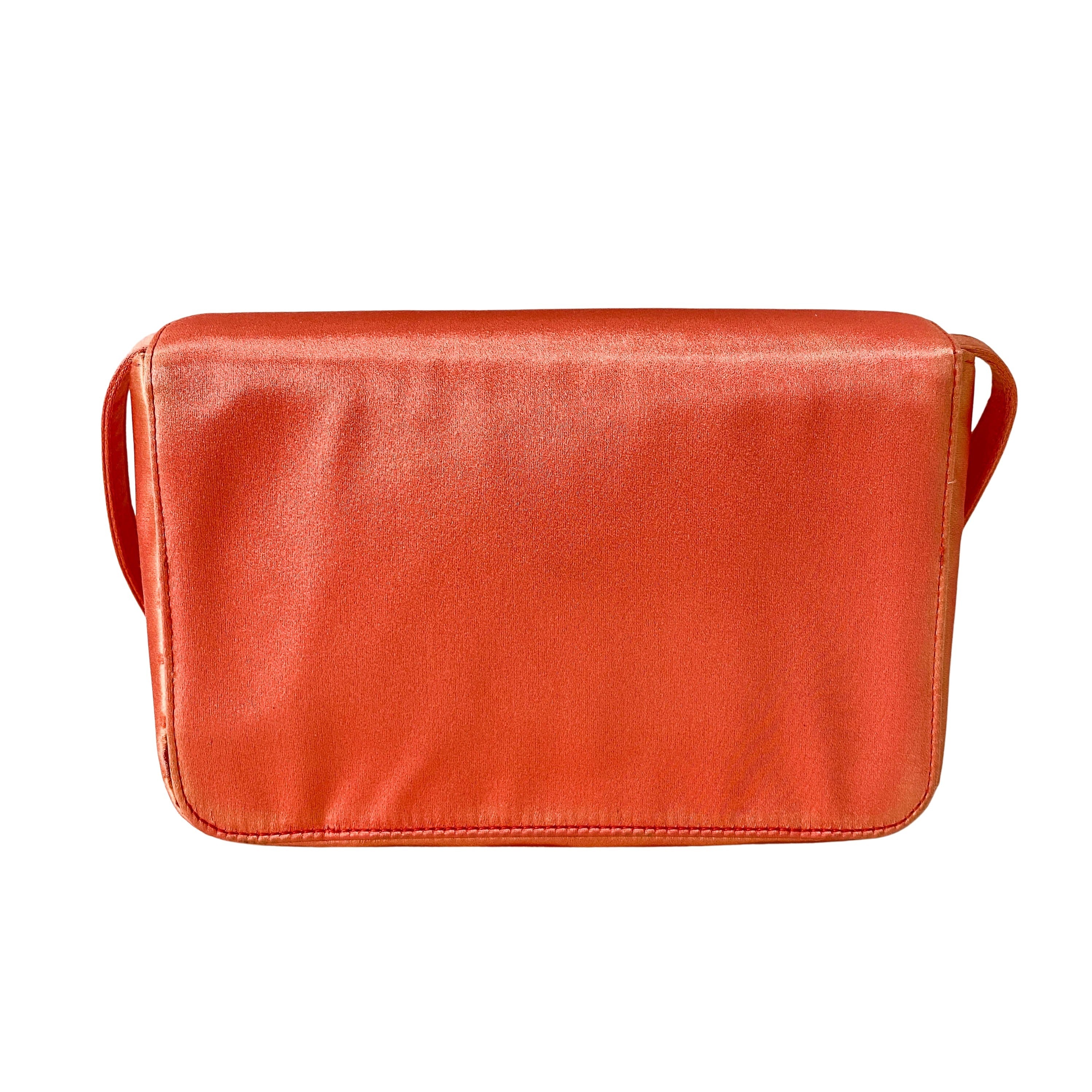 Bijou Pink Satin Crossbody Bag