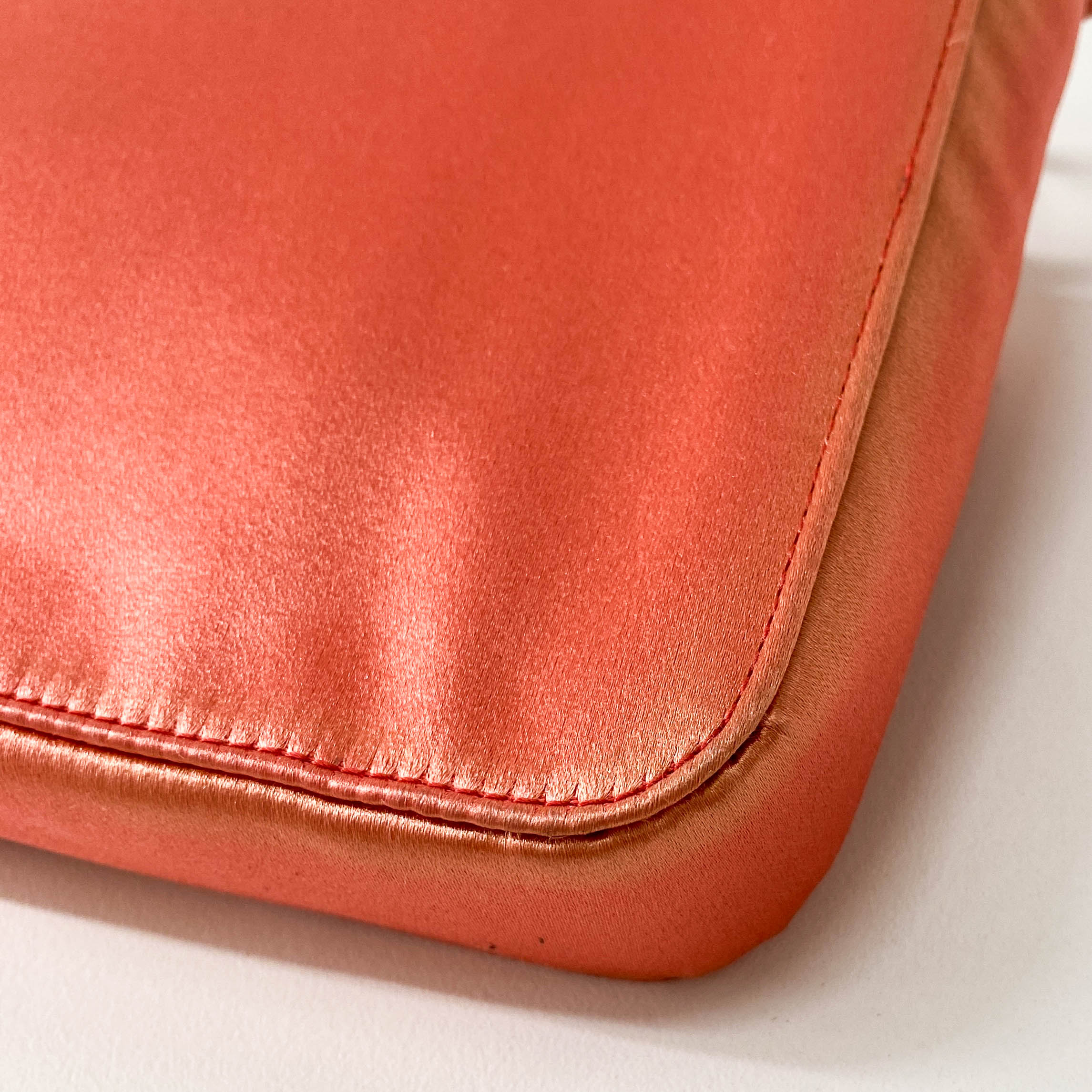 Bijou Pink Satin Crossbody Bag