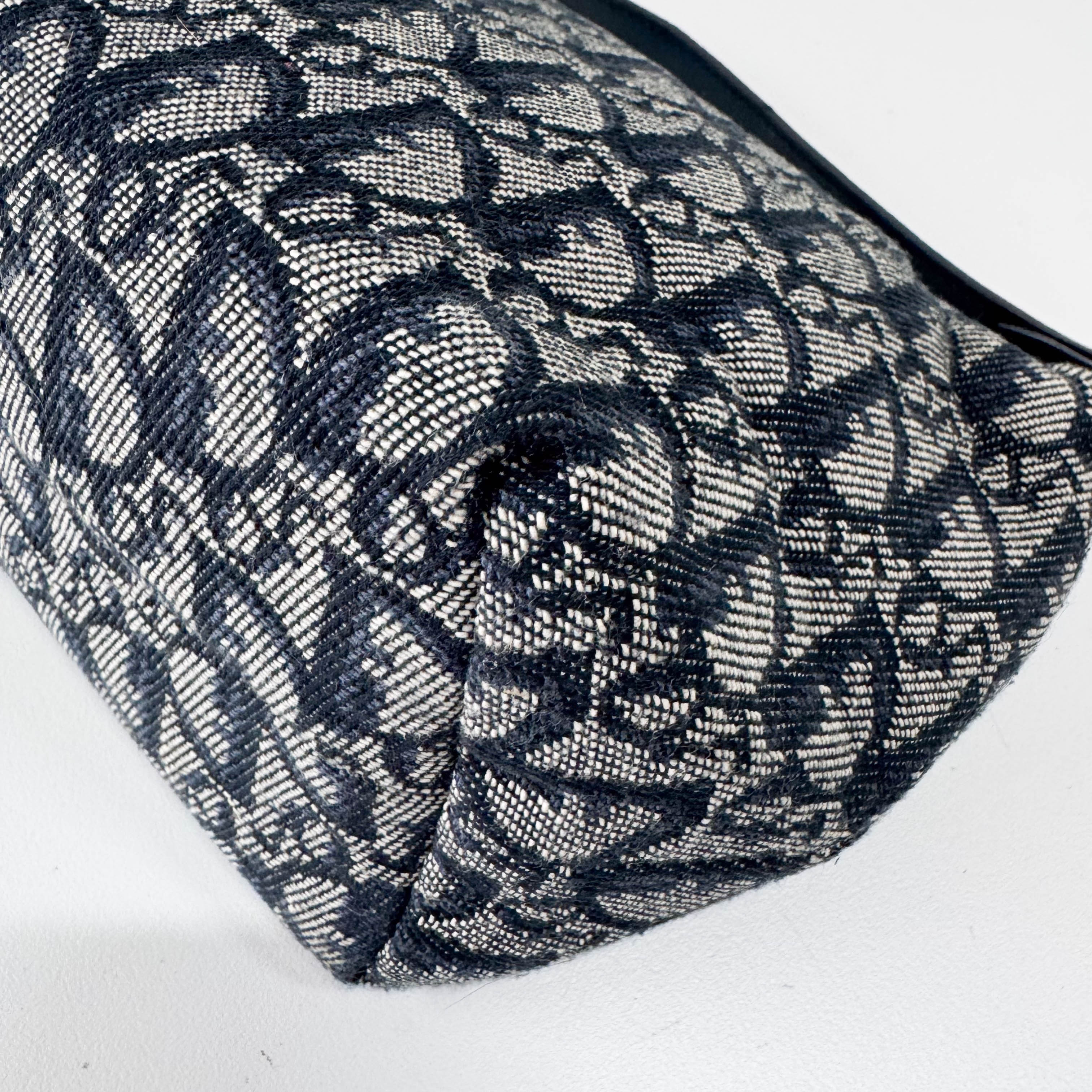 Trotter Navy Canvas Pouch