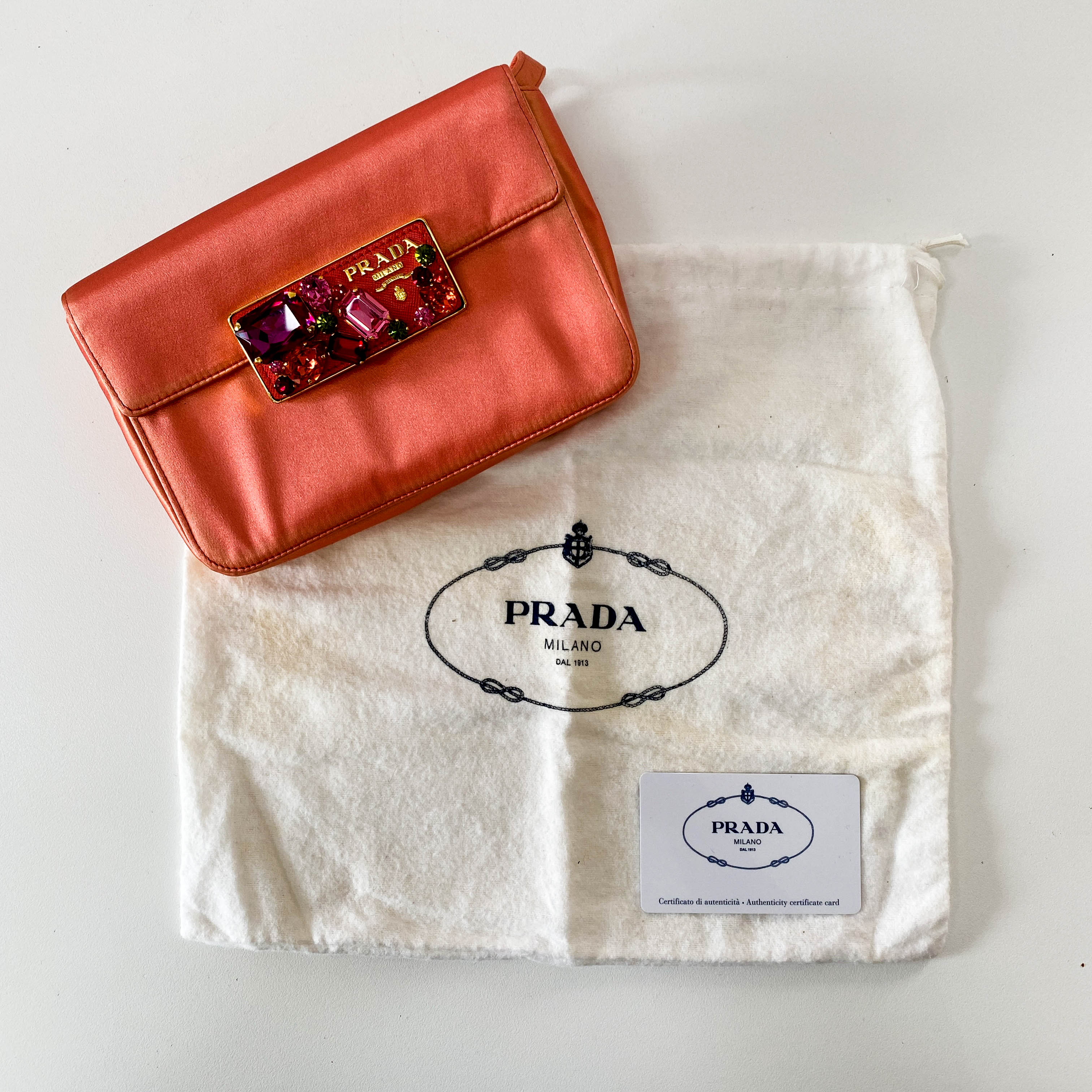 Bijou Pink Satin Crossbody Bag